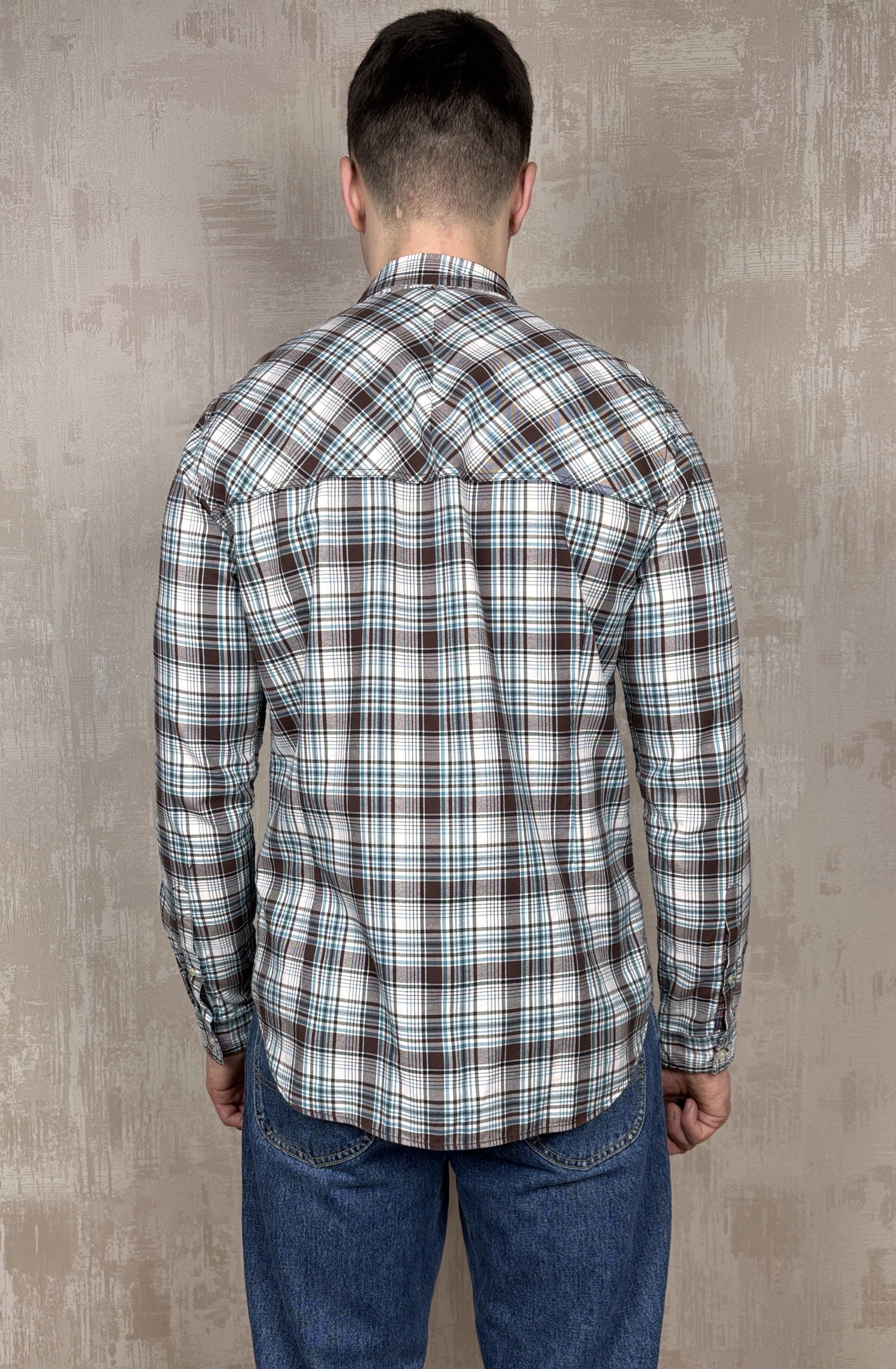 Pretty Green Pretty Green Check Long Sleeve Shirt Button Down Size US L / EU 52-54 / 3 - 16 Thumbnail