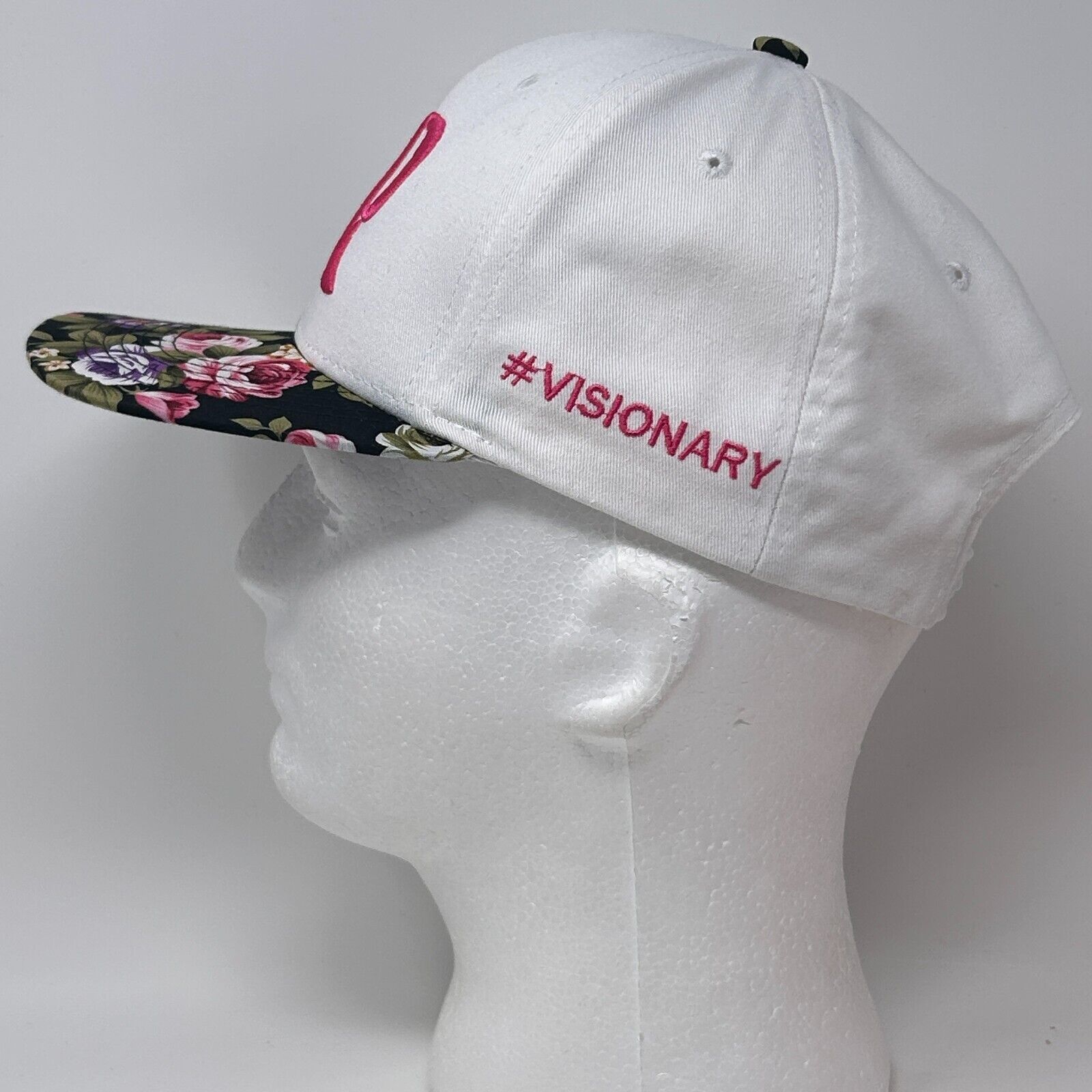 Other Visionary Hat Baseball Cap Floral Flowers Three Ds 6 Panel Size ONE SIZE - 4 Thumbnail