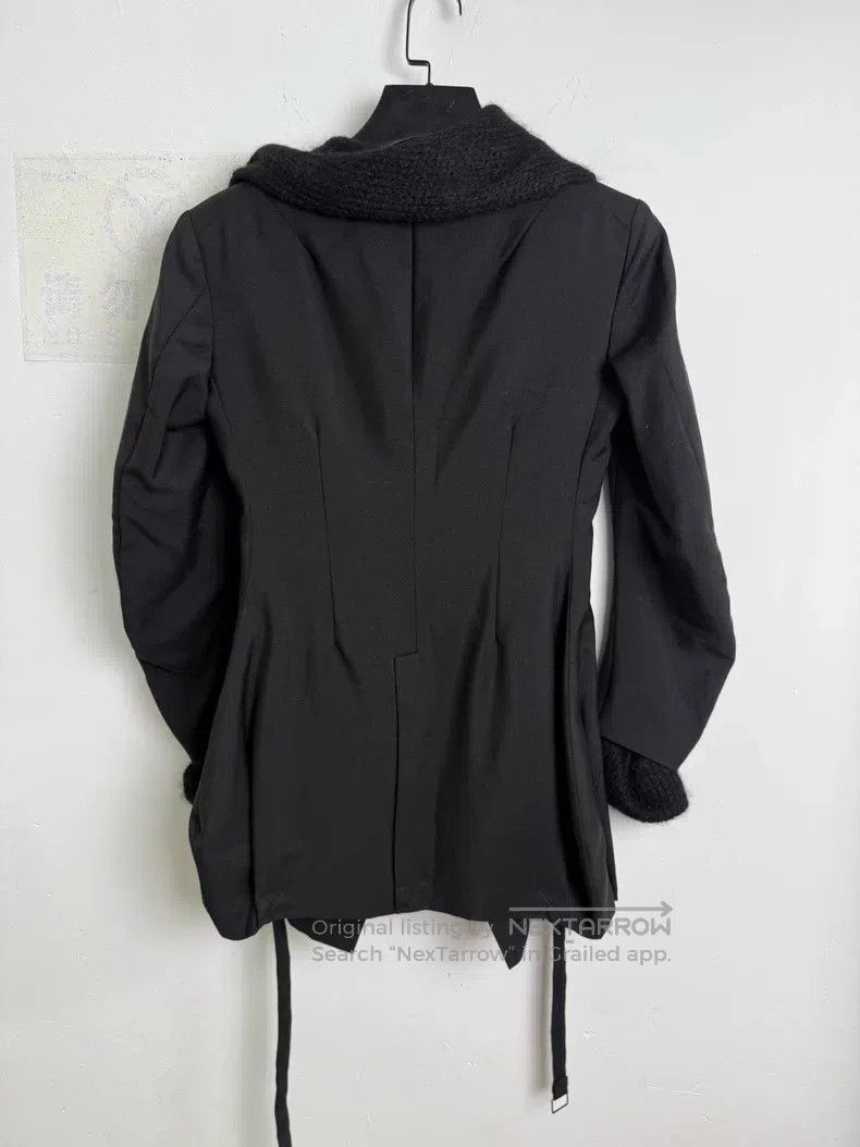 YOHJI YAMAMOTO Deconstructed wool blended suit