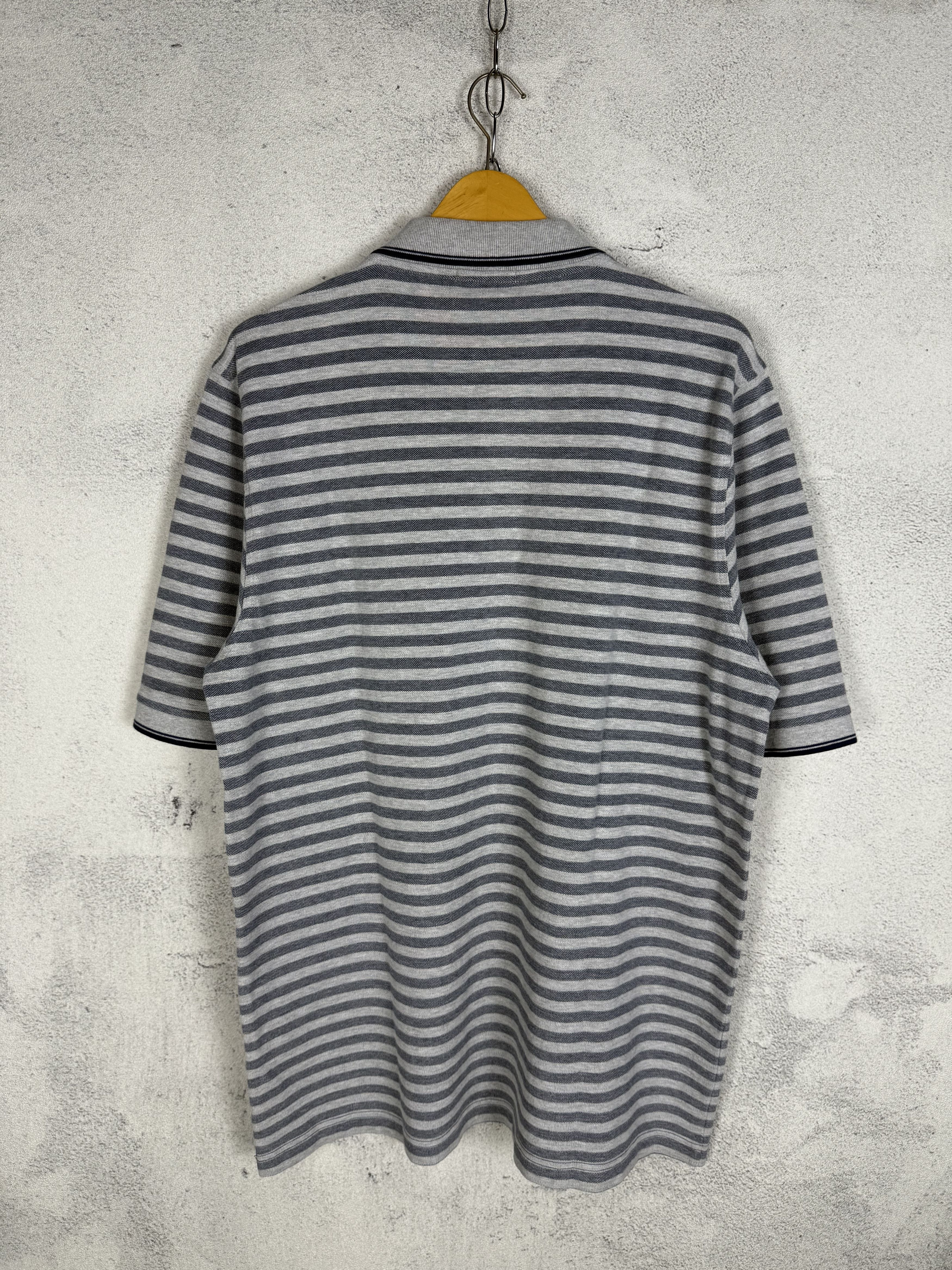 Burberry Burberry Stripe Polo Shirt Size US L / EU 52-54 / 3 - 2 Thumbnail