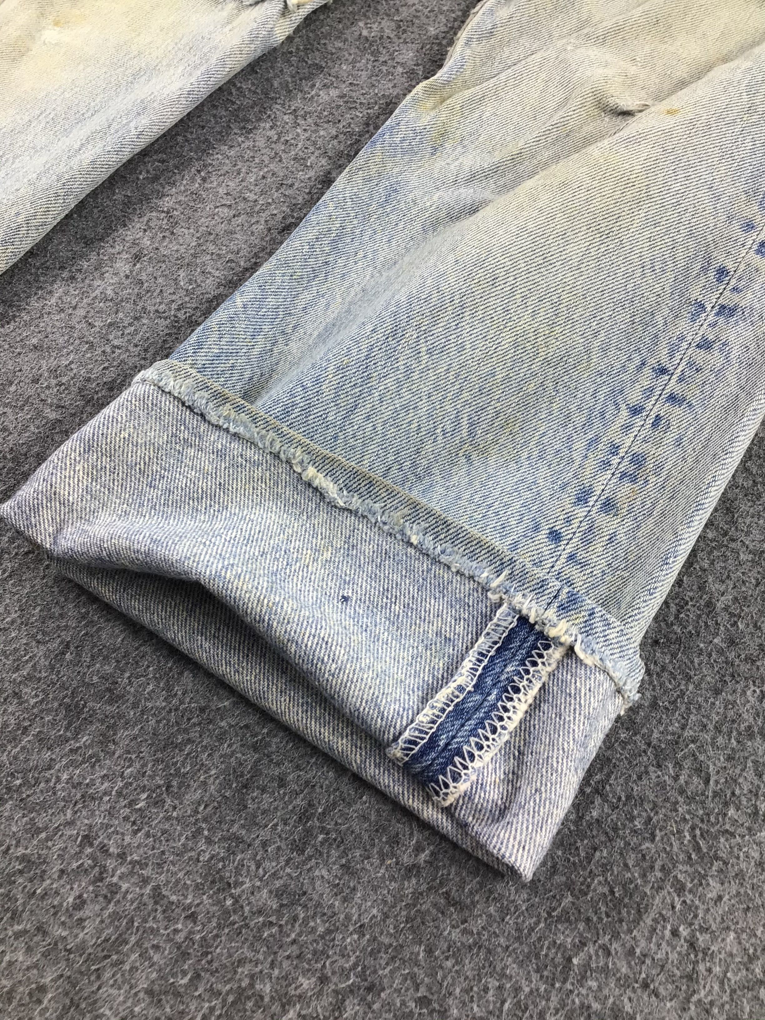 Levi's Vintage Distress 80s Levis 501 Jeans-JM628 Size US 26 / EU 42 - 7 Thumbnail