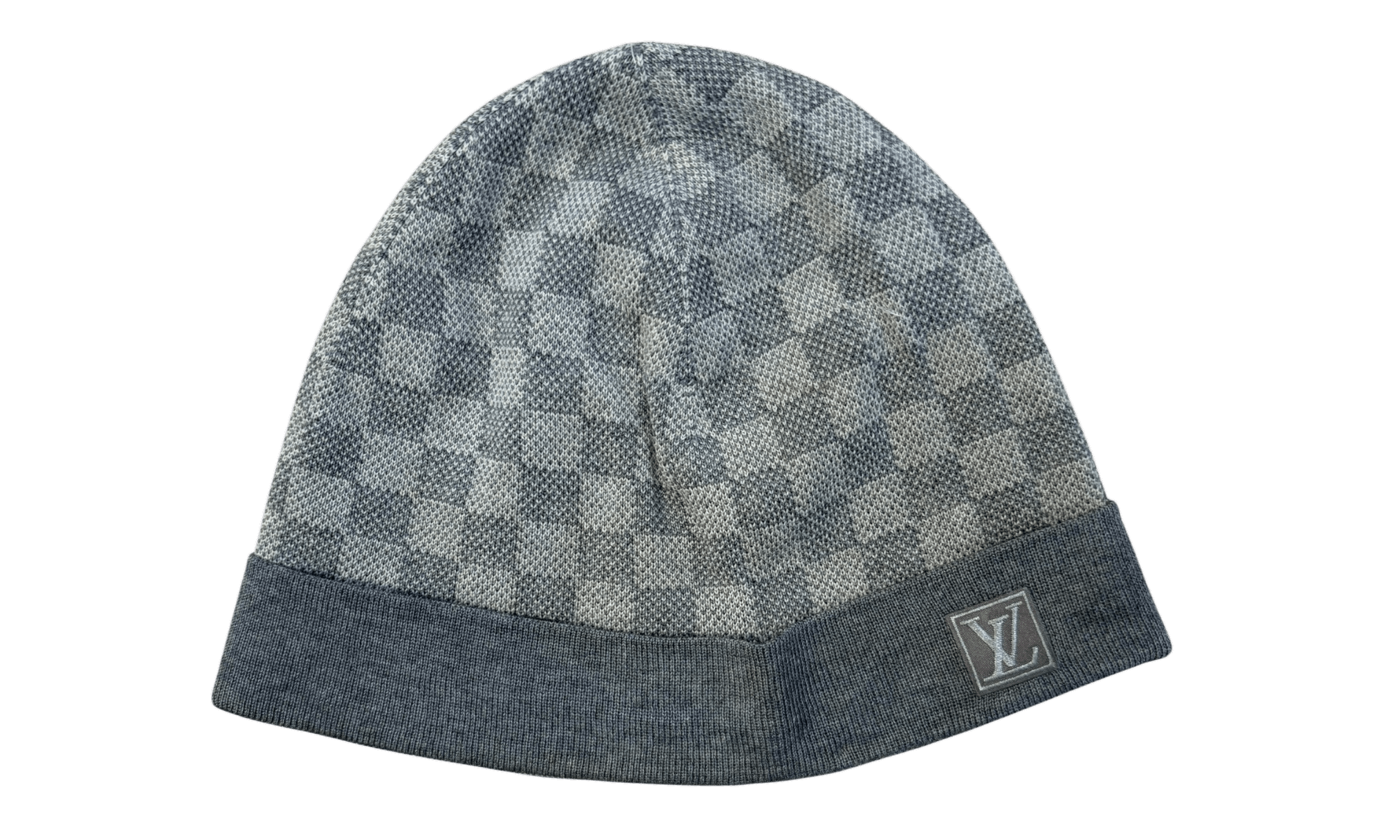 Louis Vuitton Neo Petit Damier Grey Beanie (PreOwned) Size ONE SIZE - 1 Thumbnail