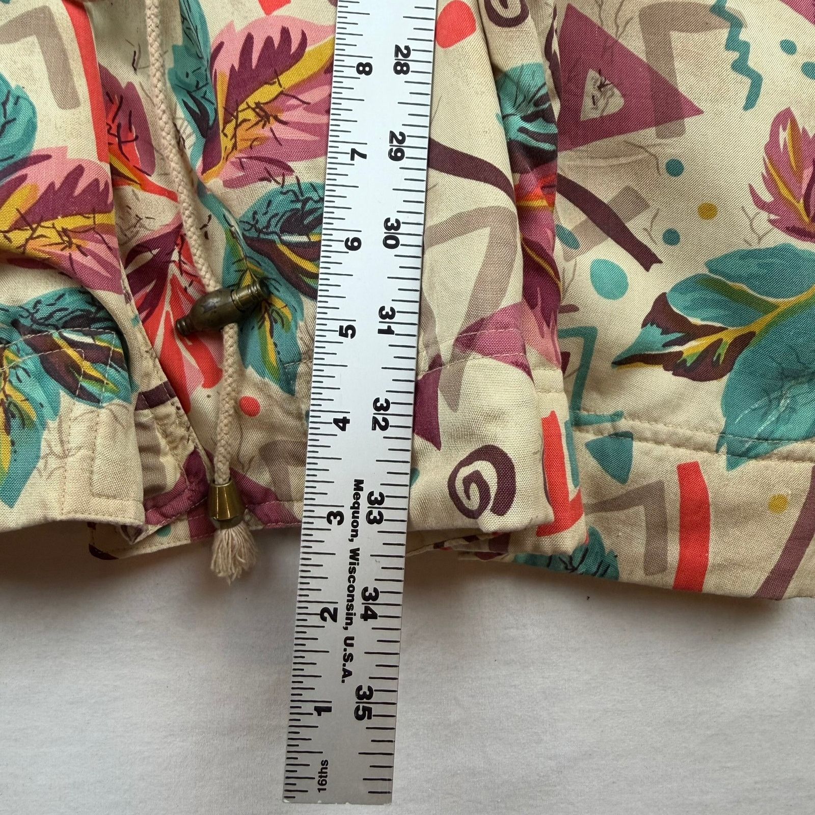 Other Marguerite Li Silk Blazer Jacket 2X Tropical Print Size XXL / US 16-18 / IT 52-54 - 5 Thumbnail