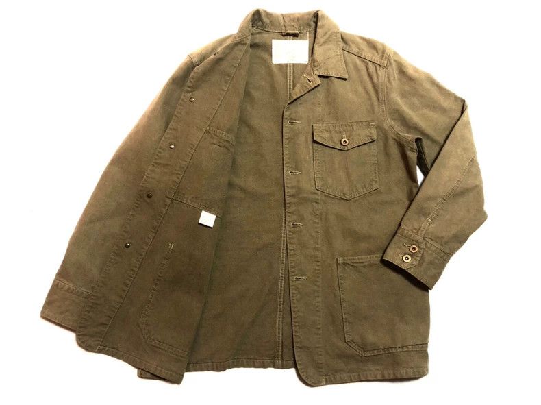 Freewheelers FREEWHEELERS Khaki vintage workwear jacket Size US M / EU 48-50 / 2 - 3 Thumbnail