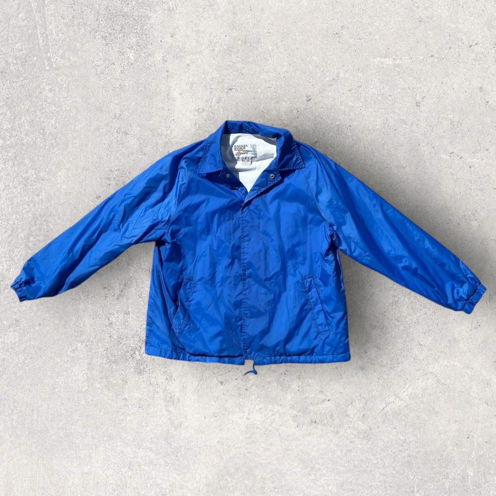 Vintage Vintage Eagles Ridge Windbreaker Snap Windbreaker Jacket Size US XL / EU 56 / 4 - 1 Thumbnail
