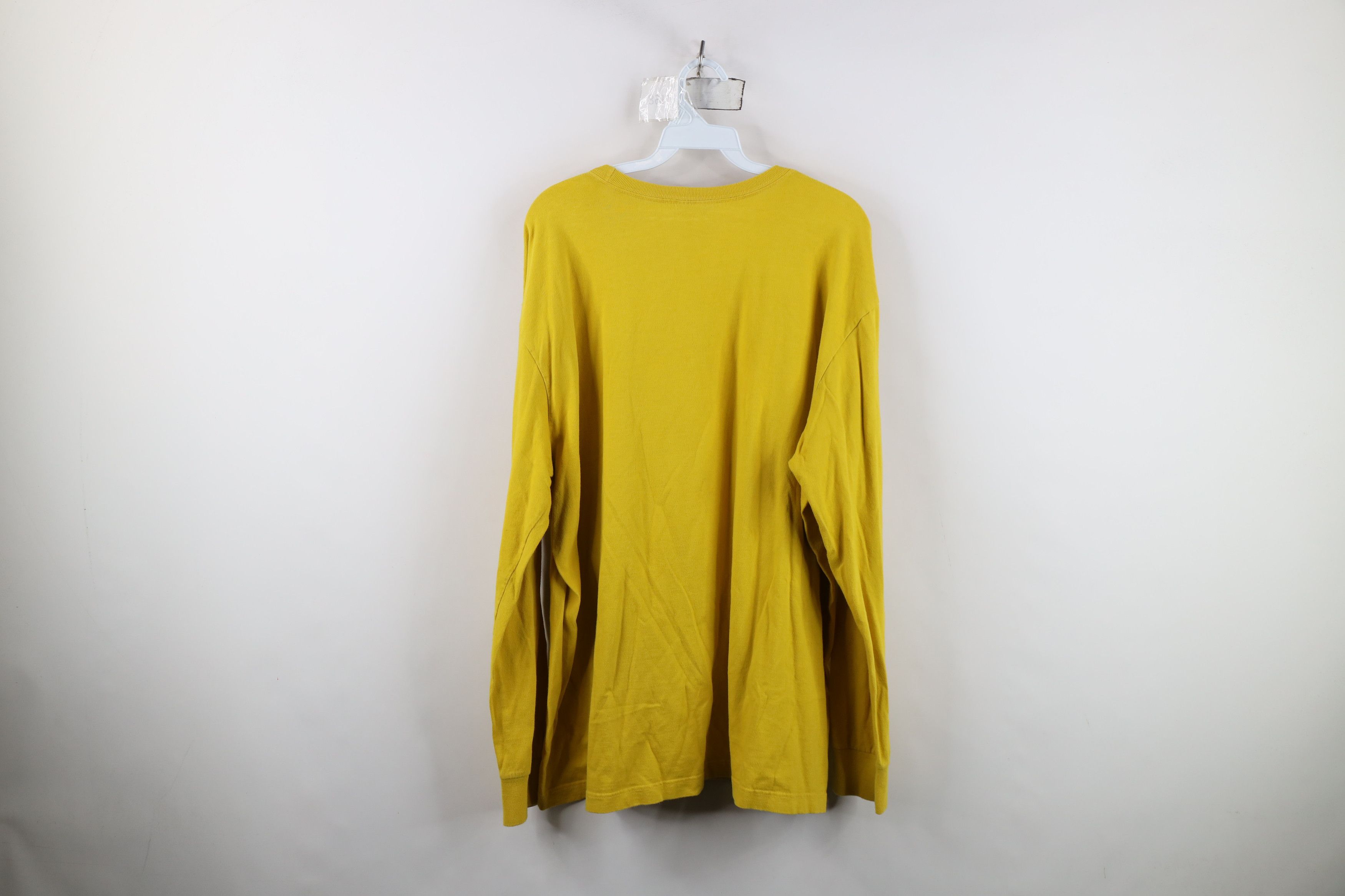 Ralph Lauren Vintage 90s Ralph Lauren Spell Long Sleeve T-Shirt Yellow Size US XL / EU 56 / 4 - 11 Thumbnail