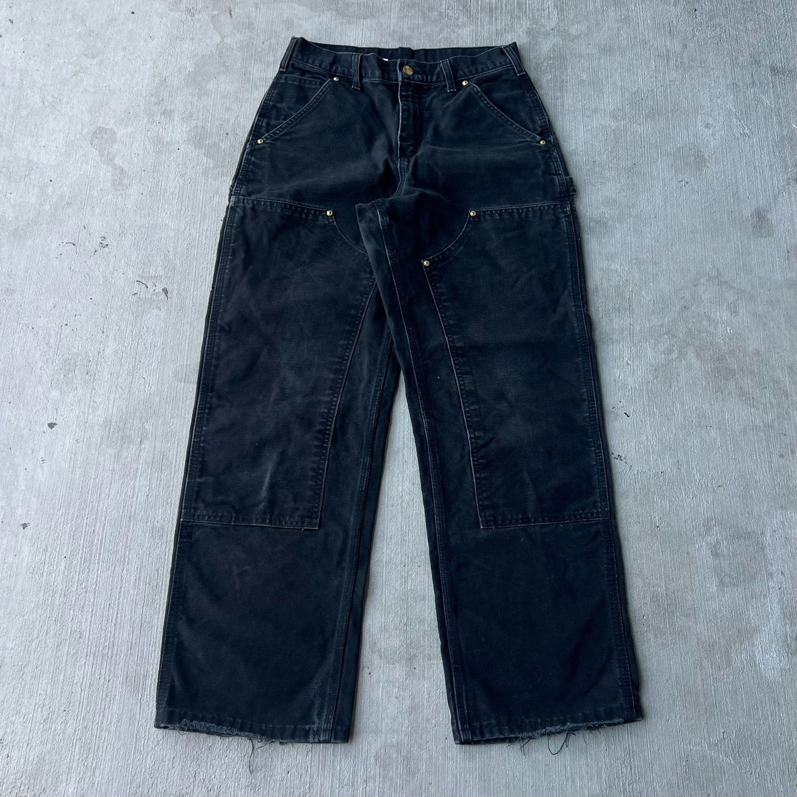 Carhartt × Vintage Carhartt double knee work wear carpenter pants Size US 28 / EU 44 - 1 Thumbnail