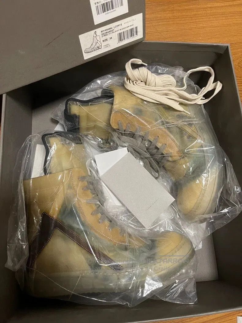 Rick Owens Rick Owens Green Ghost Triangle Boots. Size US 5.5 / EU 38 - 2 Thumbnail