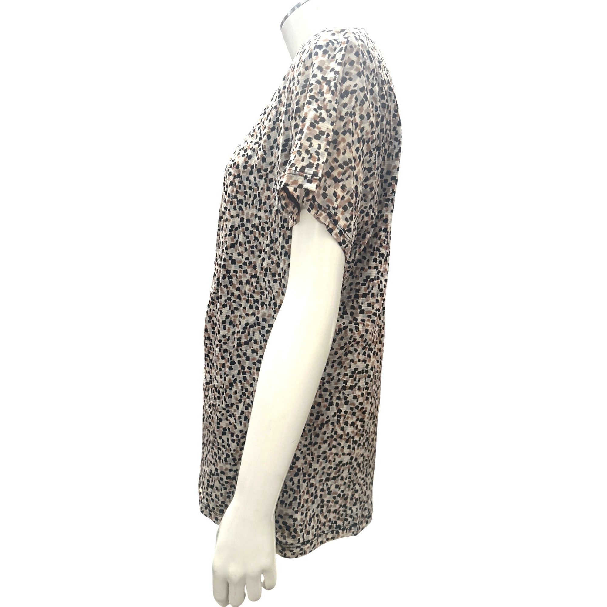 Other 212 Collection Pixel Print Ruched Front Tunic Blouse Short S Size XL / US 12-14 / IT 48-50 - 4 Thumbnail