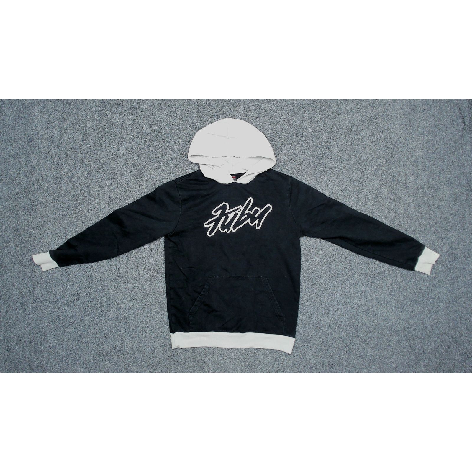 Fubu Fubu Archival Y2K Script Logo Colorblock Hoodie Size US S / EU 44-46 / 1 - 5 Thumbnail