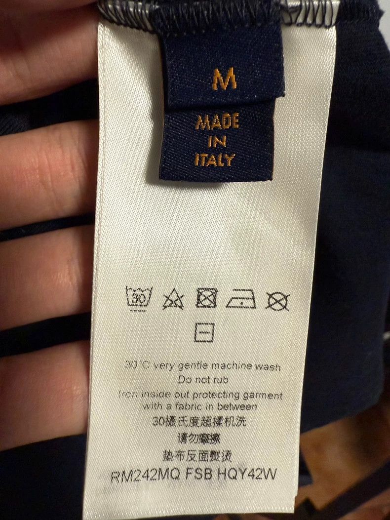 Louis Vuitton Louis Vuitton Gradient logo short sleeve 2502-Nextarrow Size US M / EU 48-50 / 2 - 4 Thumbnail