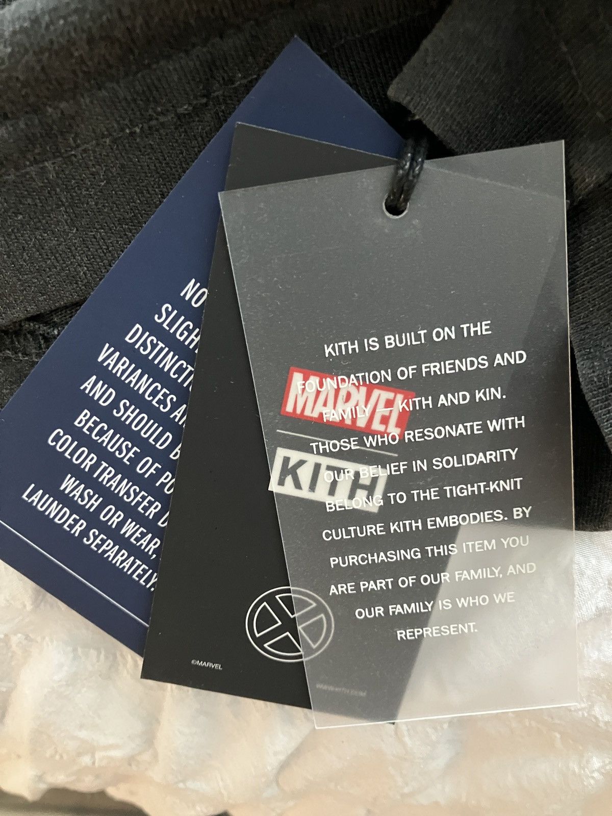 Kith × Marvel Comics Kith x Marvel X-MEN Xavier Institute logo shirt. Black Size US L / EU 52-54 / 3 - 4 Thumbnail