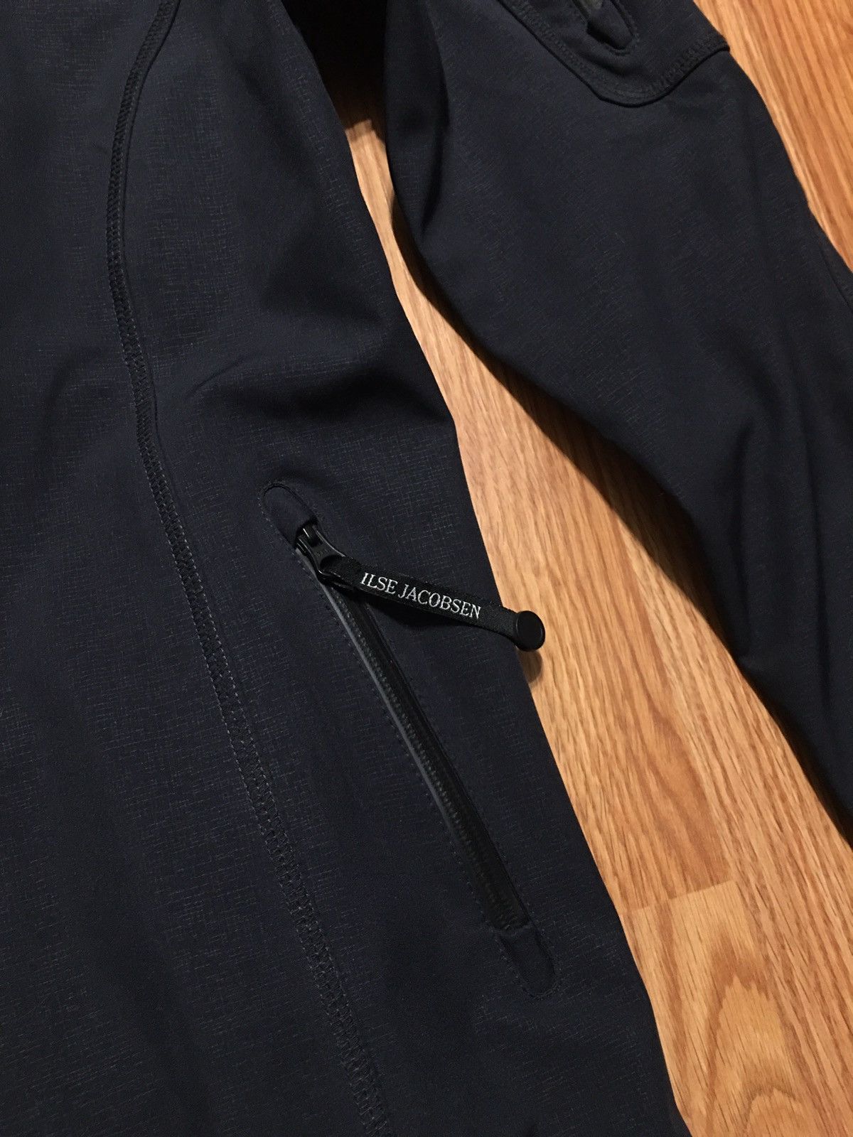 Ilse Jacobsen ILSE JACOBSEN Dark Blue RainCoat Jacket EU34 US4 Size S / US 4 / IT 40 - 8 Thumbnail