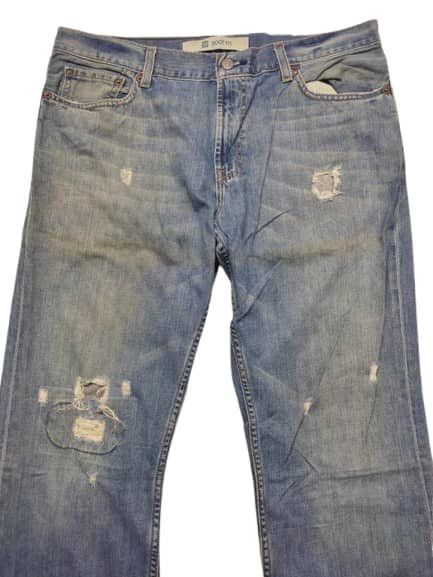 Gap GAP VINTAGE JEANS BOOT FIT DISTRESSED DENIM BAGGY Size US 37 - 2 Thumbnail