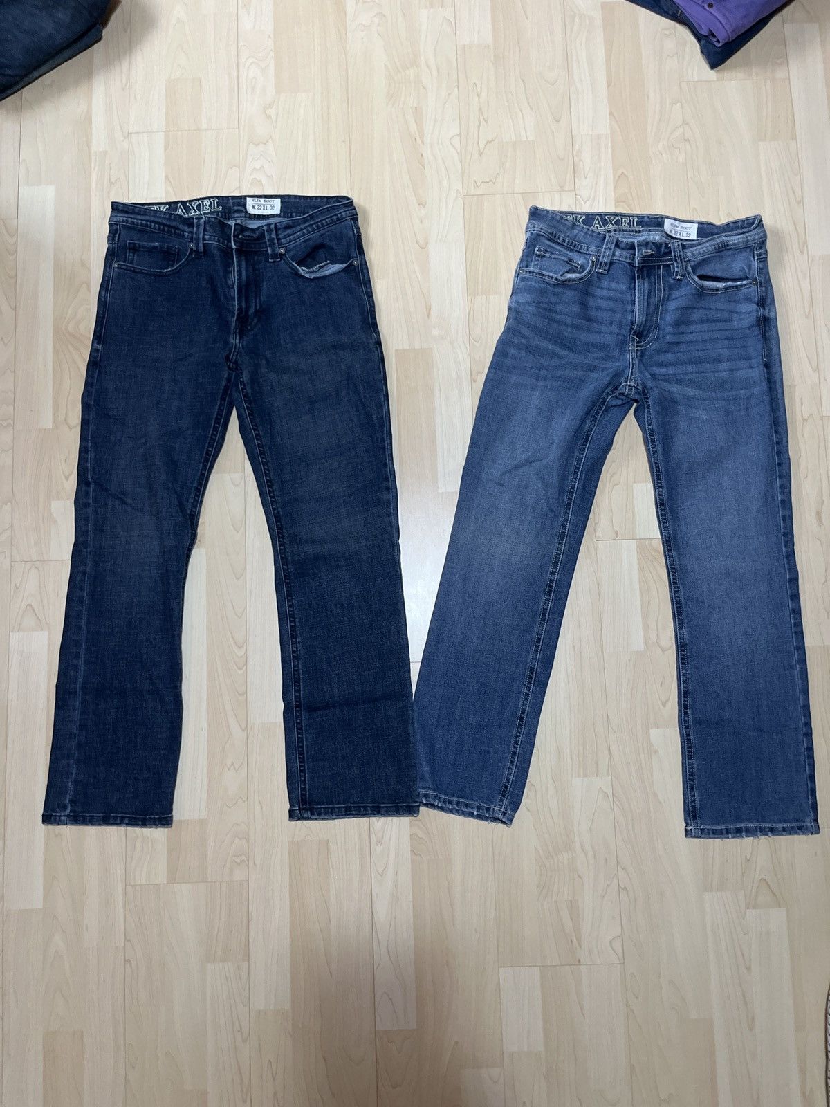 Vintage 4 bootcut denim jeans Size US 32 / EU 48 - 1 Thumbnail