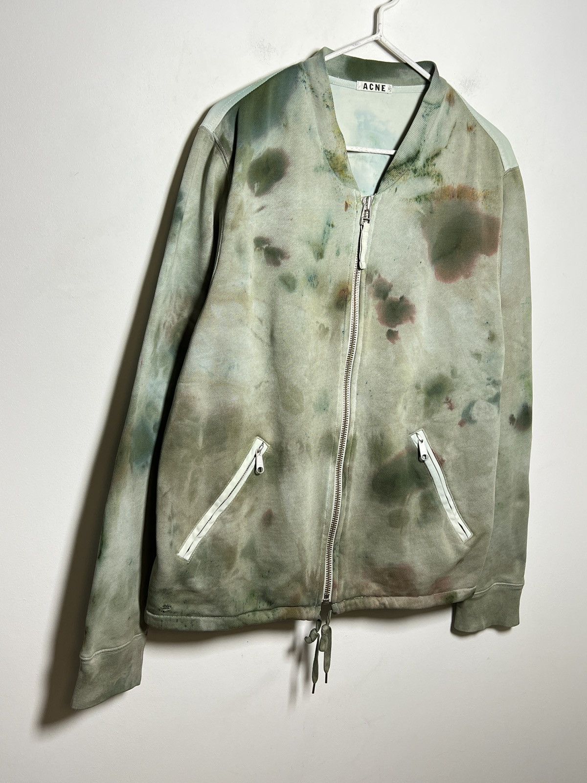 Acne Studios acne studios y2k tie dye bomber sweatshirt/jacket 1/1 Size US L / EU 52-54 / 3 - 8 Thumbnail