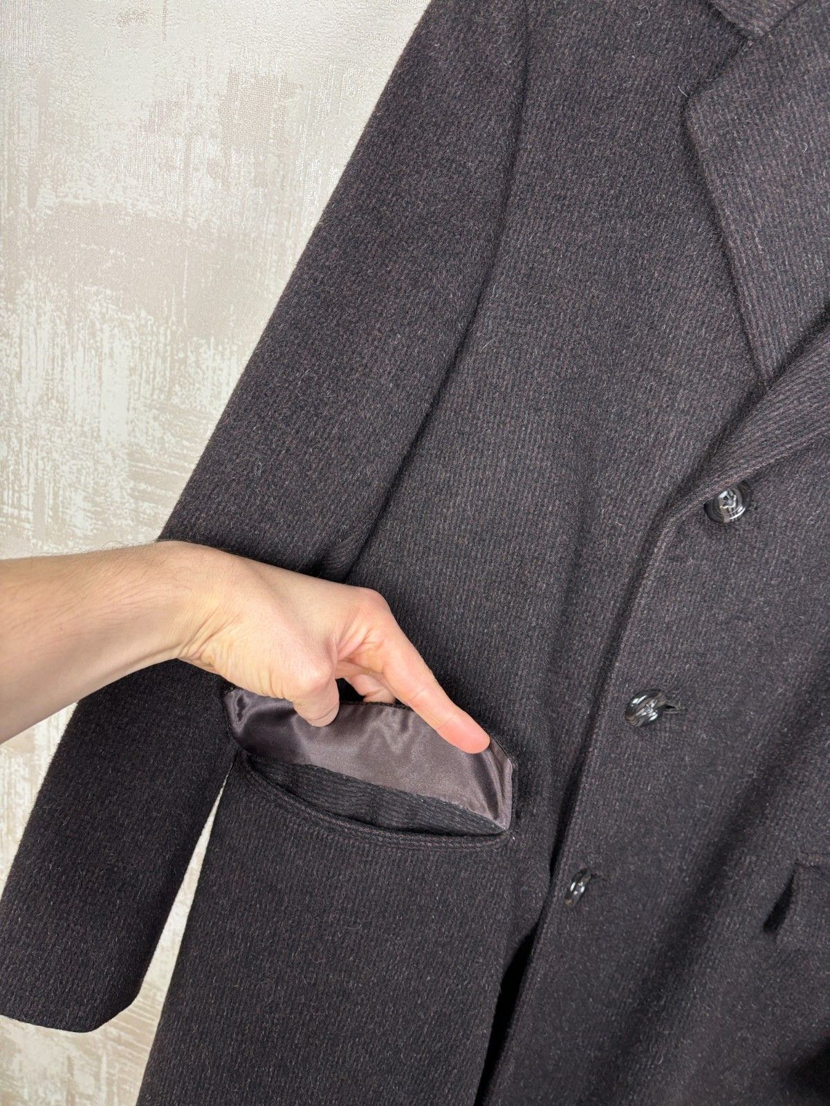 Hardy Amies Vintage Hardy Amies 60-70s Hepworths Yarrowvale Wool Coat Size US S / EU 44-46 / 1 - 11 Thumbnail