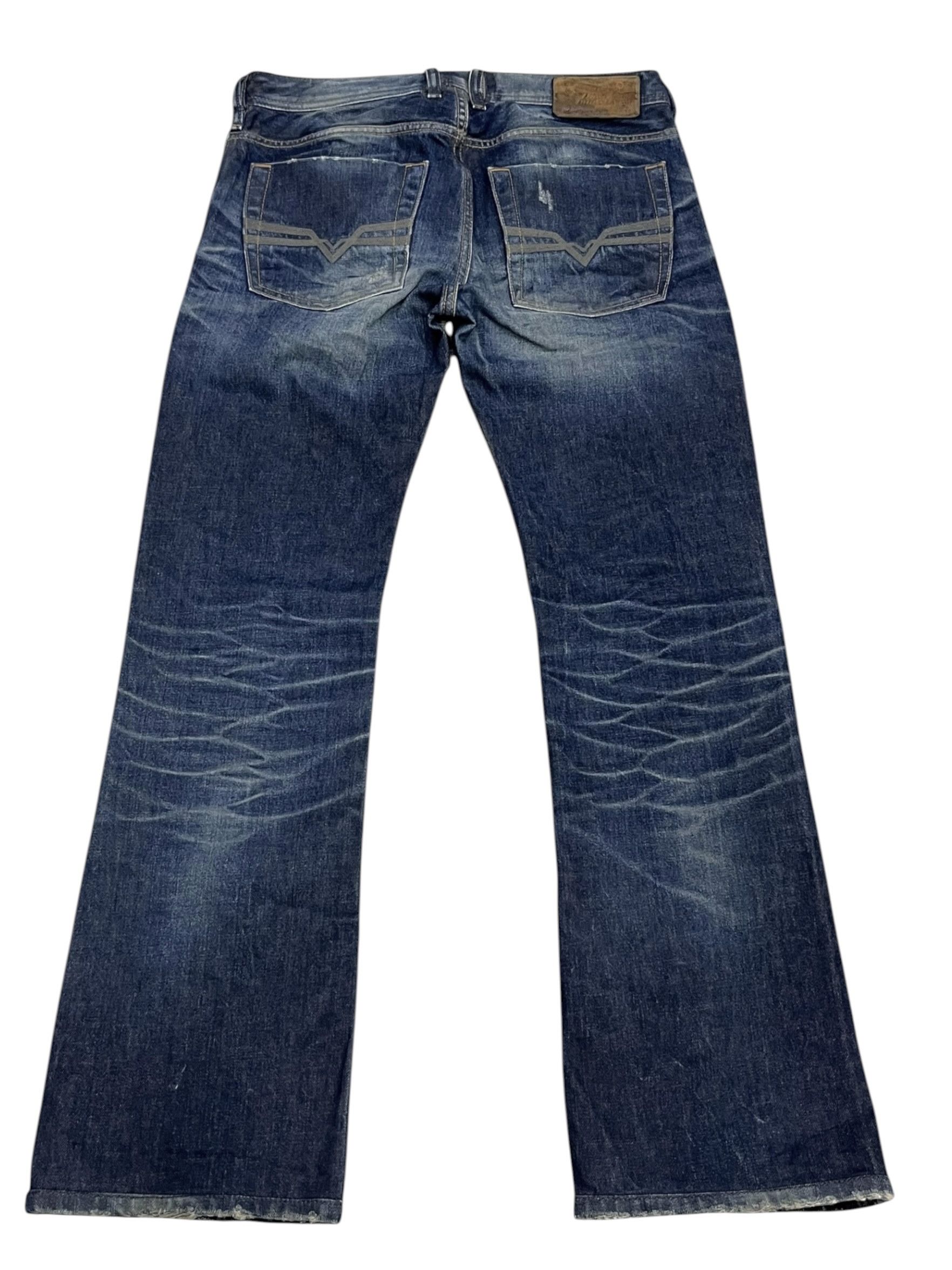 Diesel RARE🔥Vintage DIESEL ZATINY Mud Wash Regular Bootcut Flare💥 Size US 29 - 4 Thumbnail