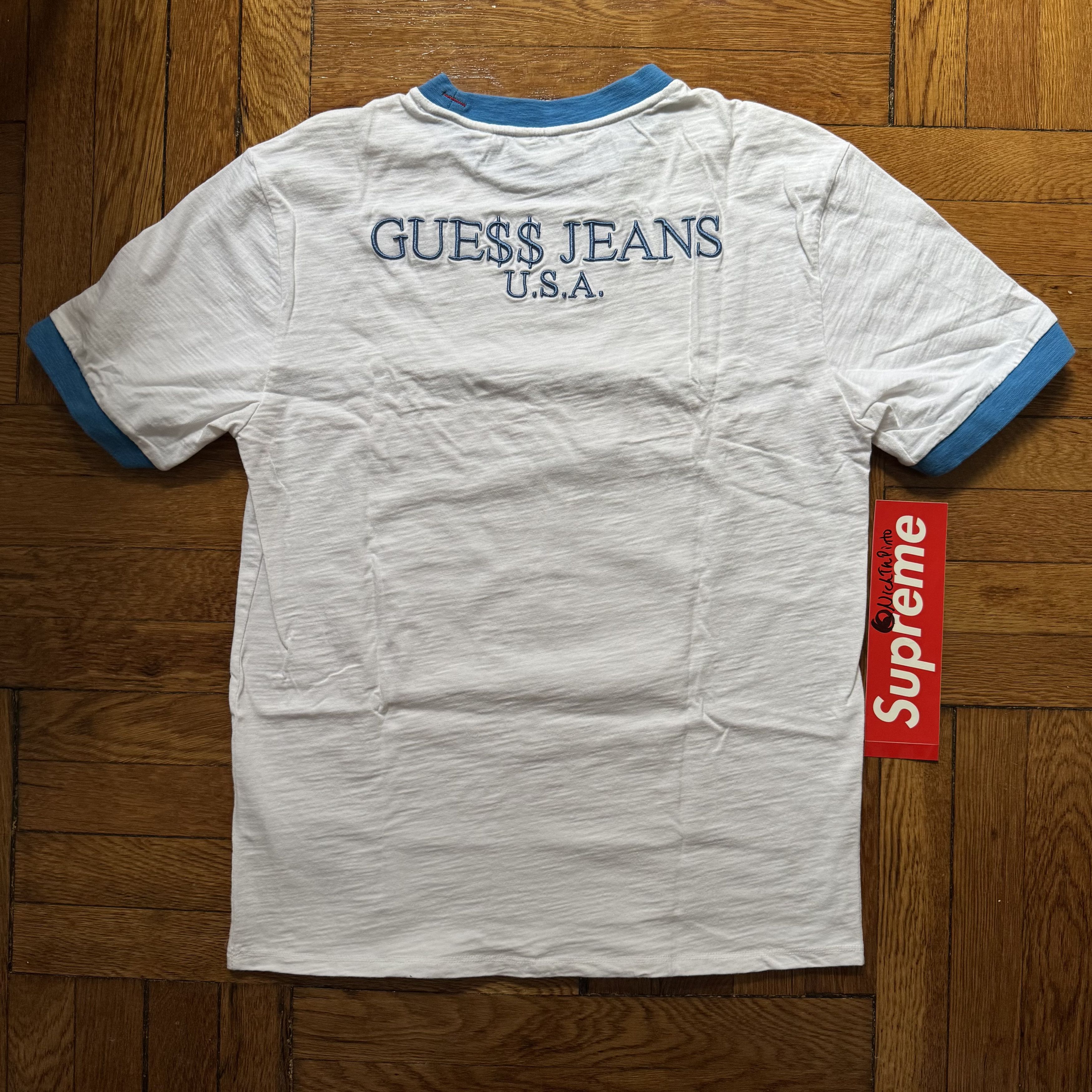 A$AP Rocky × Guess Guess Club Logo Tee (blue collar) Size US M / EU 48-50 / 2 - 2 Thumbnail