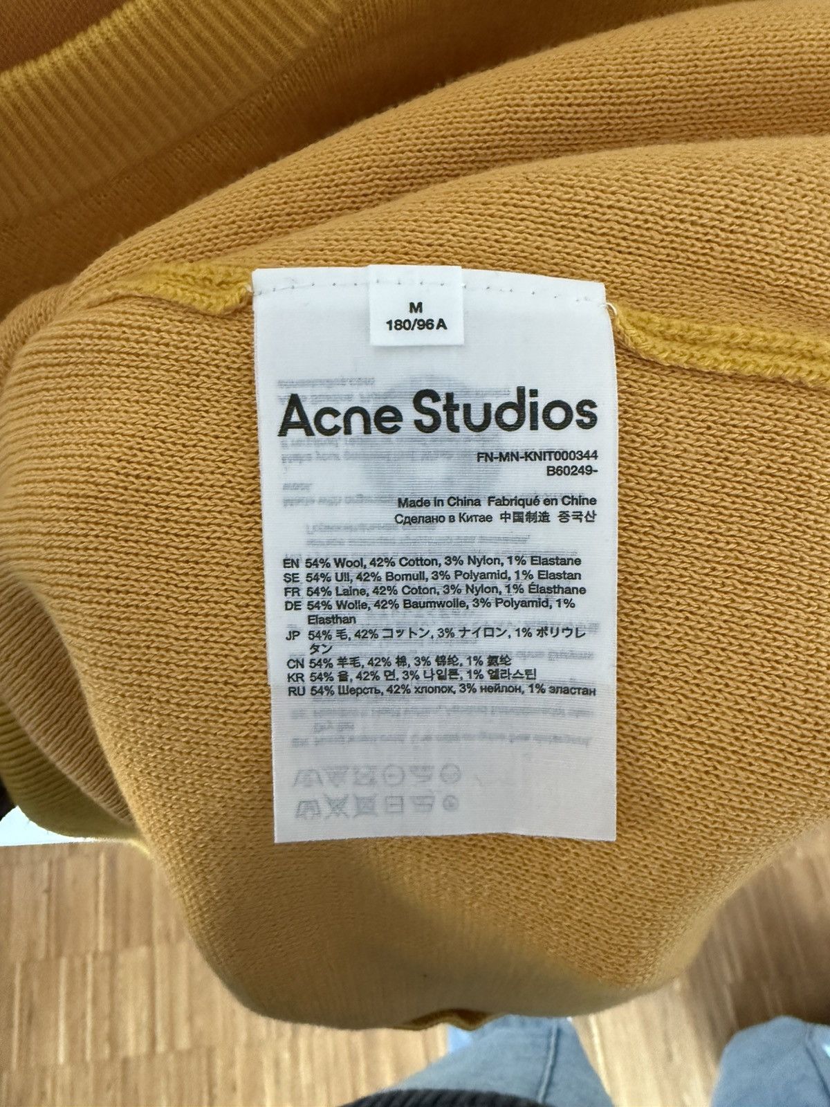 Acne Studios ACNE STUDIOS KNITTED JUMPER Size US M / EU 48-50 / 2 - 3 Thumbnail