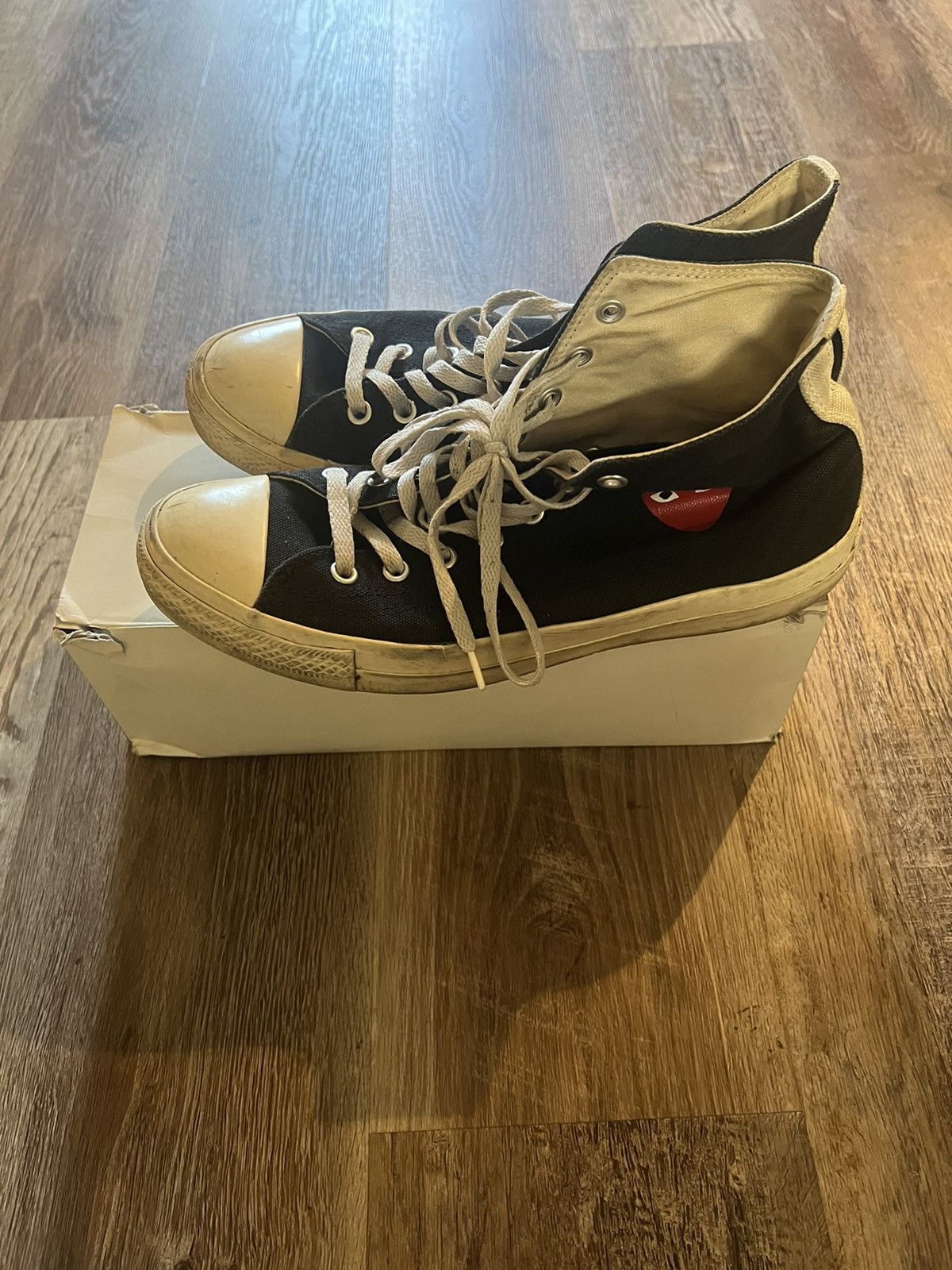 Comme des Garcons Converse play Size US 10 / EU 43 - 1 Thumbnail