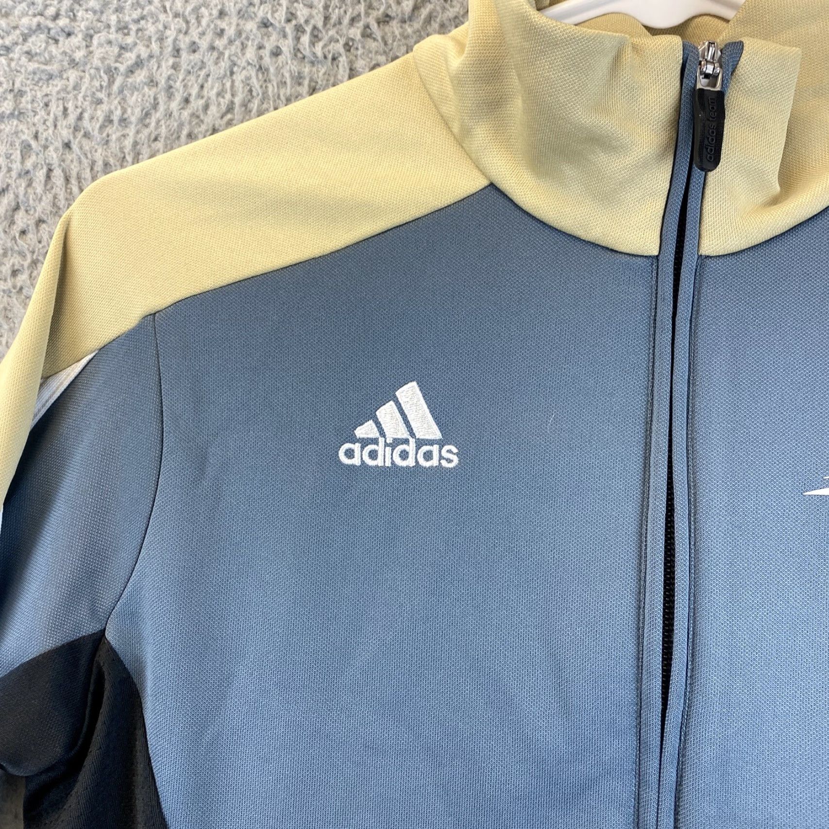 Adidas Adidas Women's Track Jacket Medium Blue Fitness Full Zip Workout /81-51 Size M / US 6-8 / IT 42-44 - 5 Thumbnail