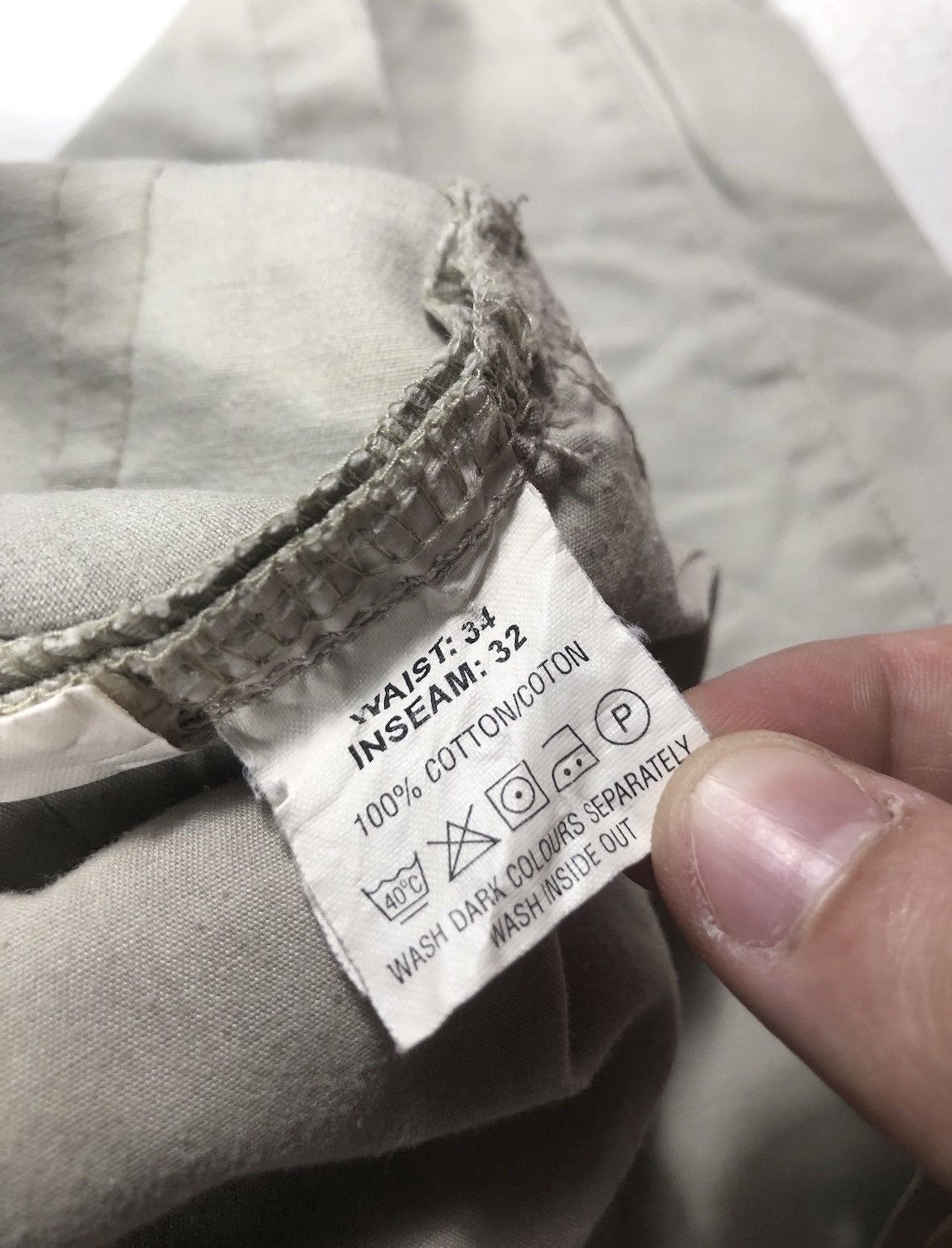 Yves Saint Laurent Yves Saint Laurent 90s Big Logo Vintage Casual Pants Size US 34 / EU 50 - 9 Thumbnail