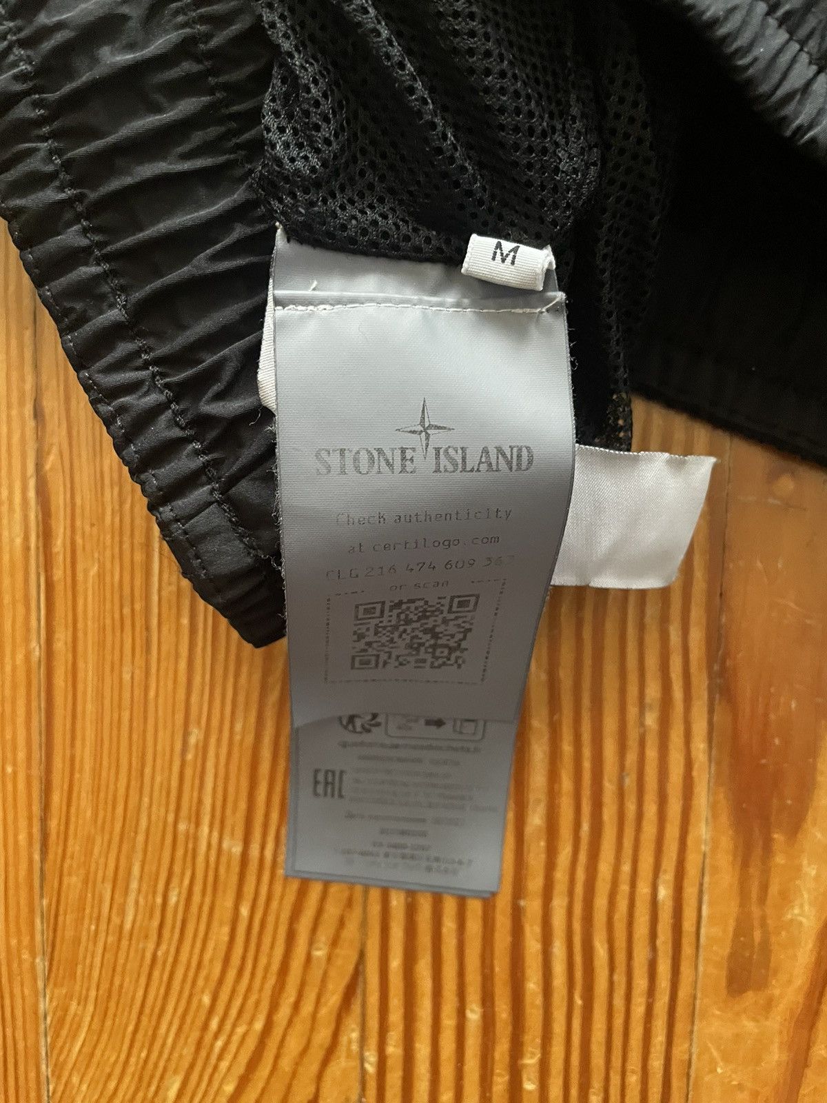 Stone Island Stone Island Stellina Logo Shorts Black Size US 32 / EU 48 - 5 Thumbnail