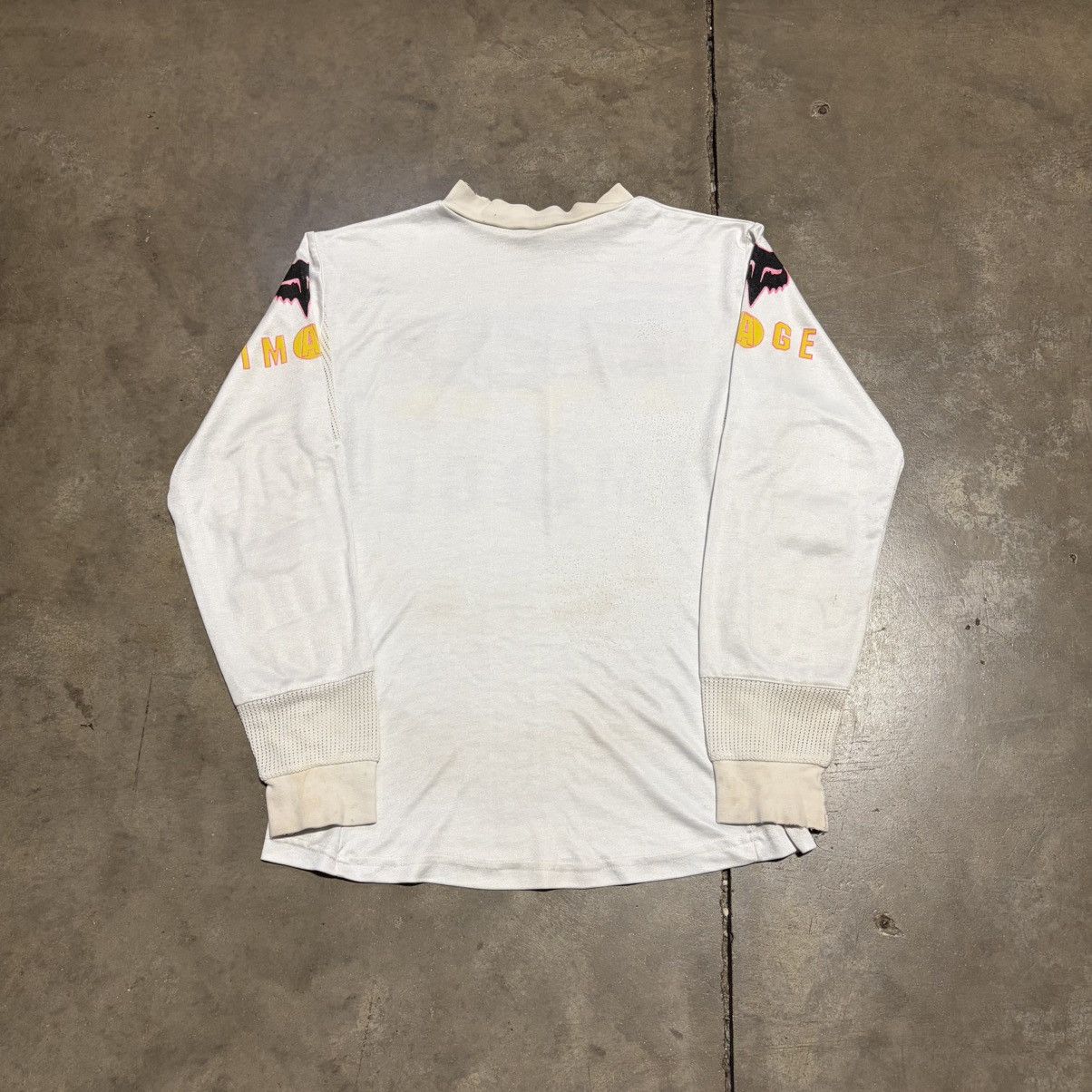 Fox Racing Vintage Fox Racing Image BMX Motocross Jersey Padded 90s Size US M / EU 48-50 / 2 - 8 Thumbnail