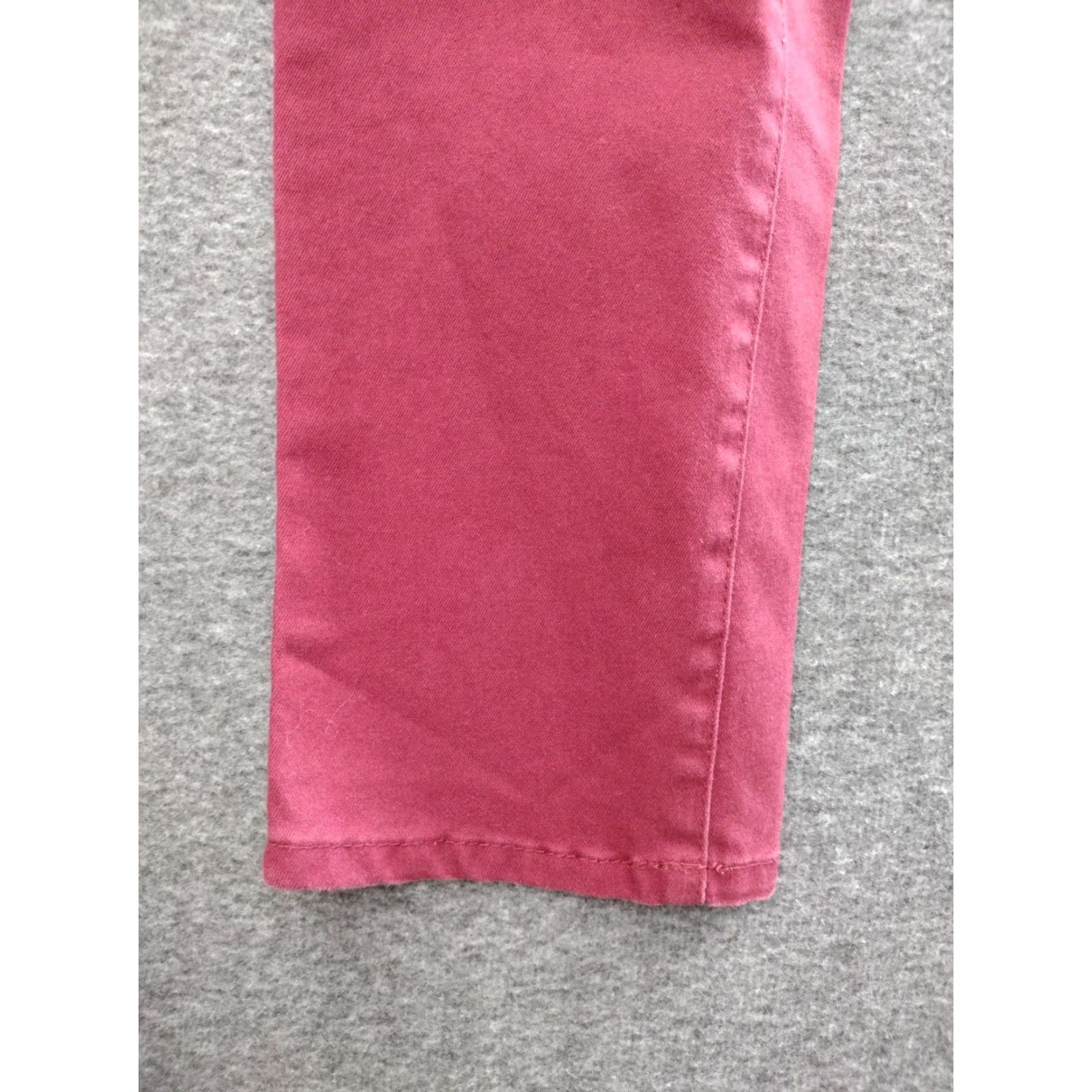 Vintage Woman Within Jeans Women's Tapered High Rise Stretch Light Red Size 16W Size 38" / US 16 / IT 52 - 7 Thumbnail