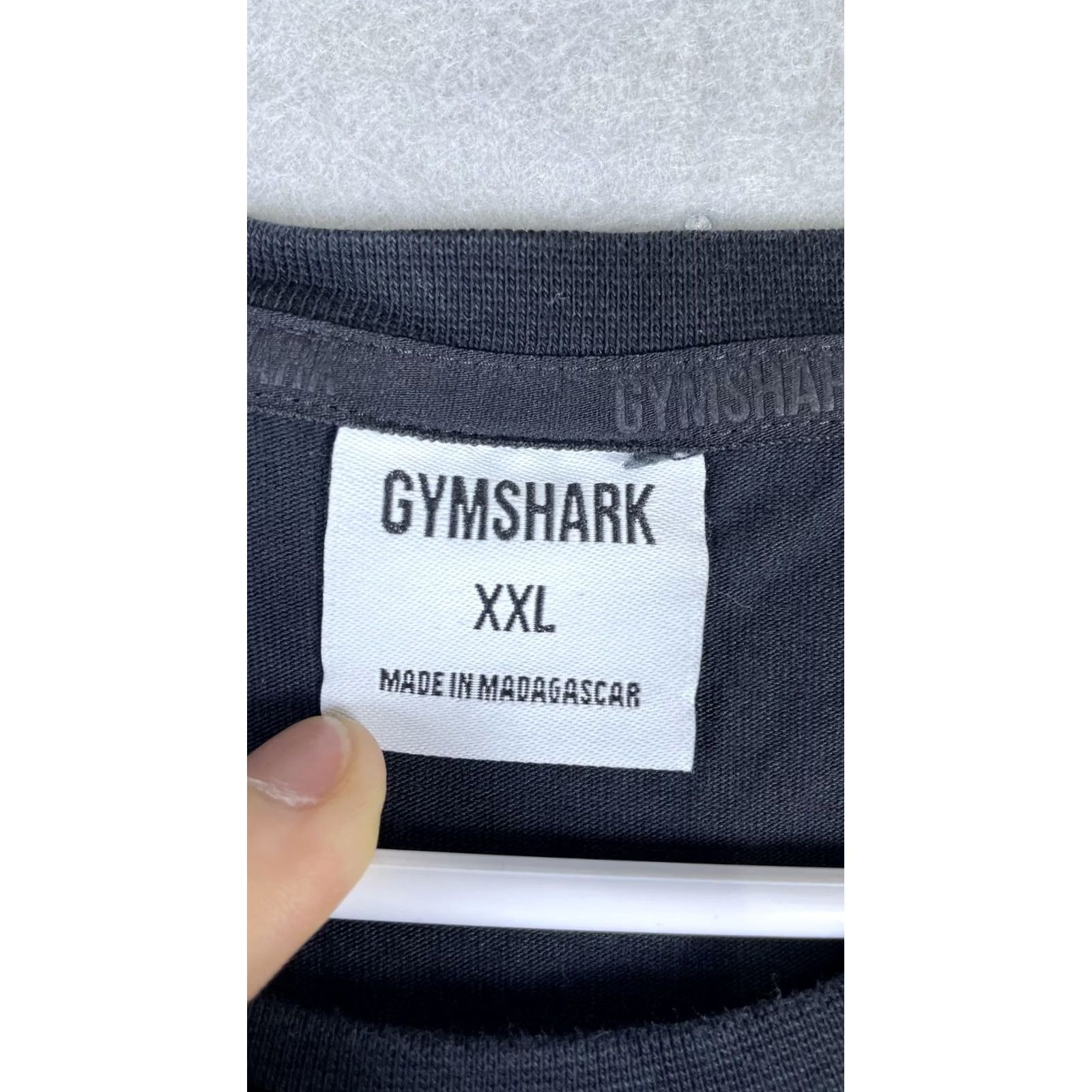 Gymshark Gymshark Shirt Mens 2XL Black Logo Graphic Fitness Gym T-Shirt Tee Workout Size US XXL / EU 58 / 5 - 3 Thumbnail