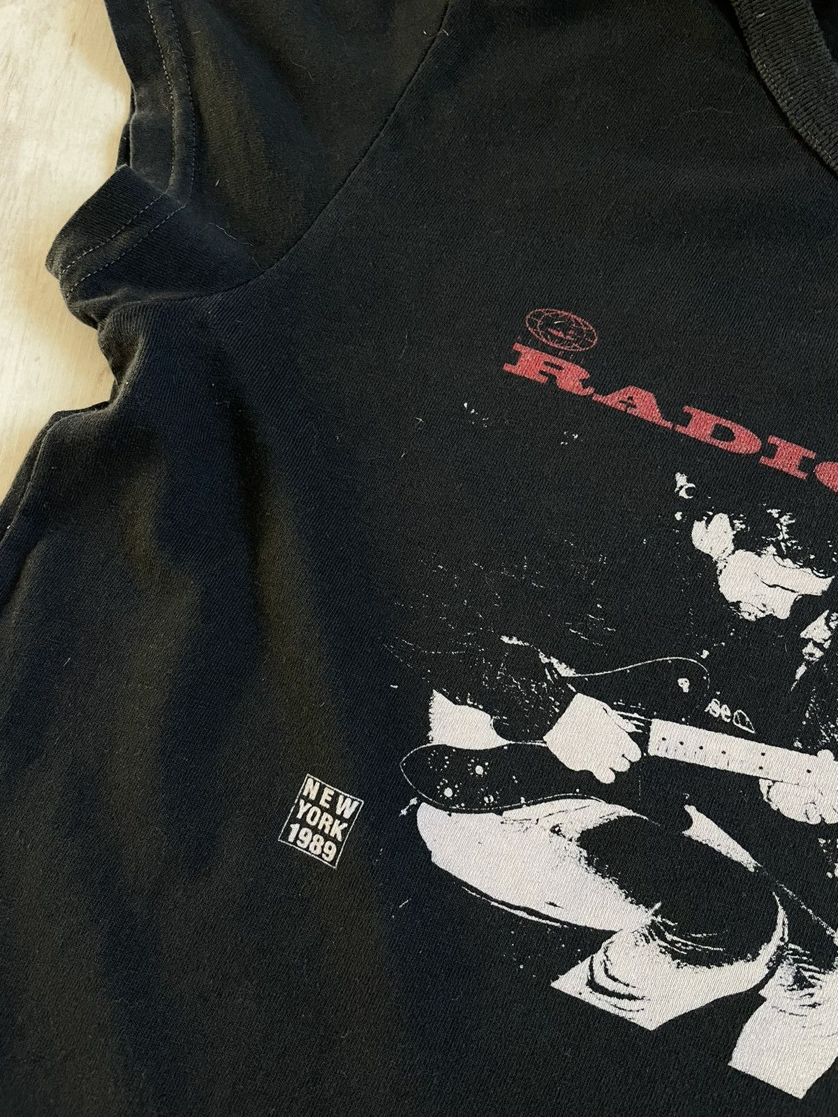 Band Tees × Vintage 1989 Radio Silence New York City T-Shirt VTG Sound VERY RARE Size M / US 6-8 / IT 42-44 - 5 Thumbnail