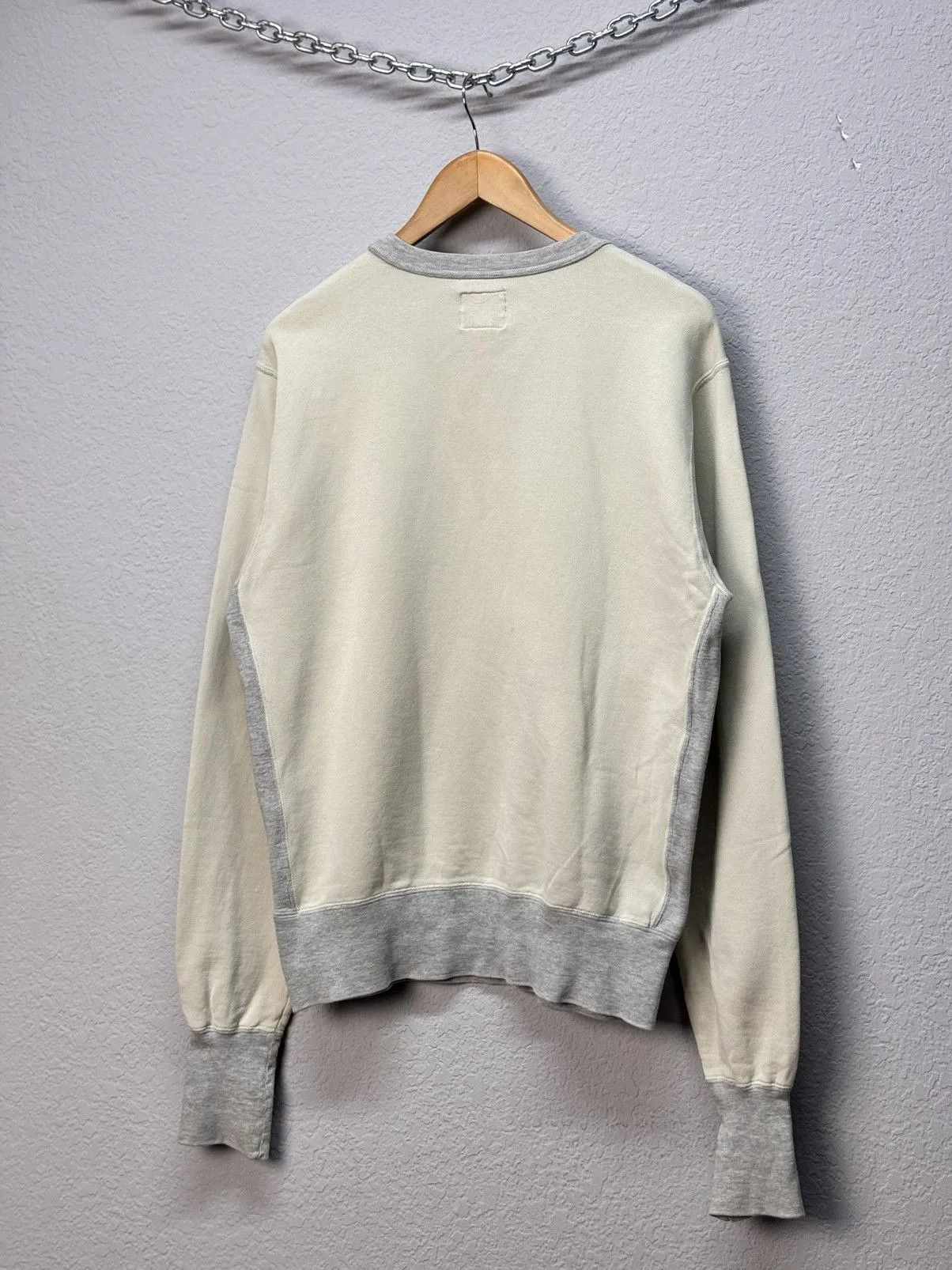 Evisu × Japanese Brand × Vintage Vintage Evisu Sweatshirt Y2K Style Faded Effect Big Logo Size US M / EU 48-50 / 2 - 9 Thumbnail