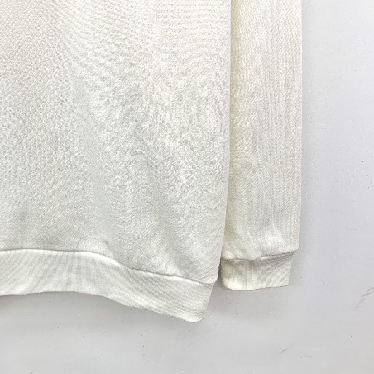 Gucci Gucci White Logo Letter Printed Long Sleeve Sweatshirt K26WX Size US S / EU 44-46 / 1 - 4 Thumbnail