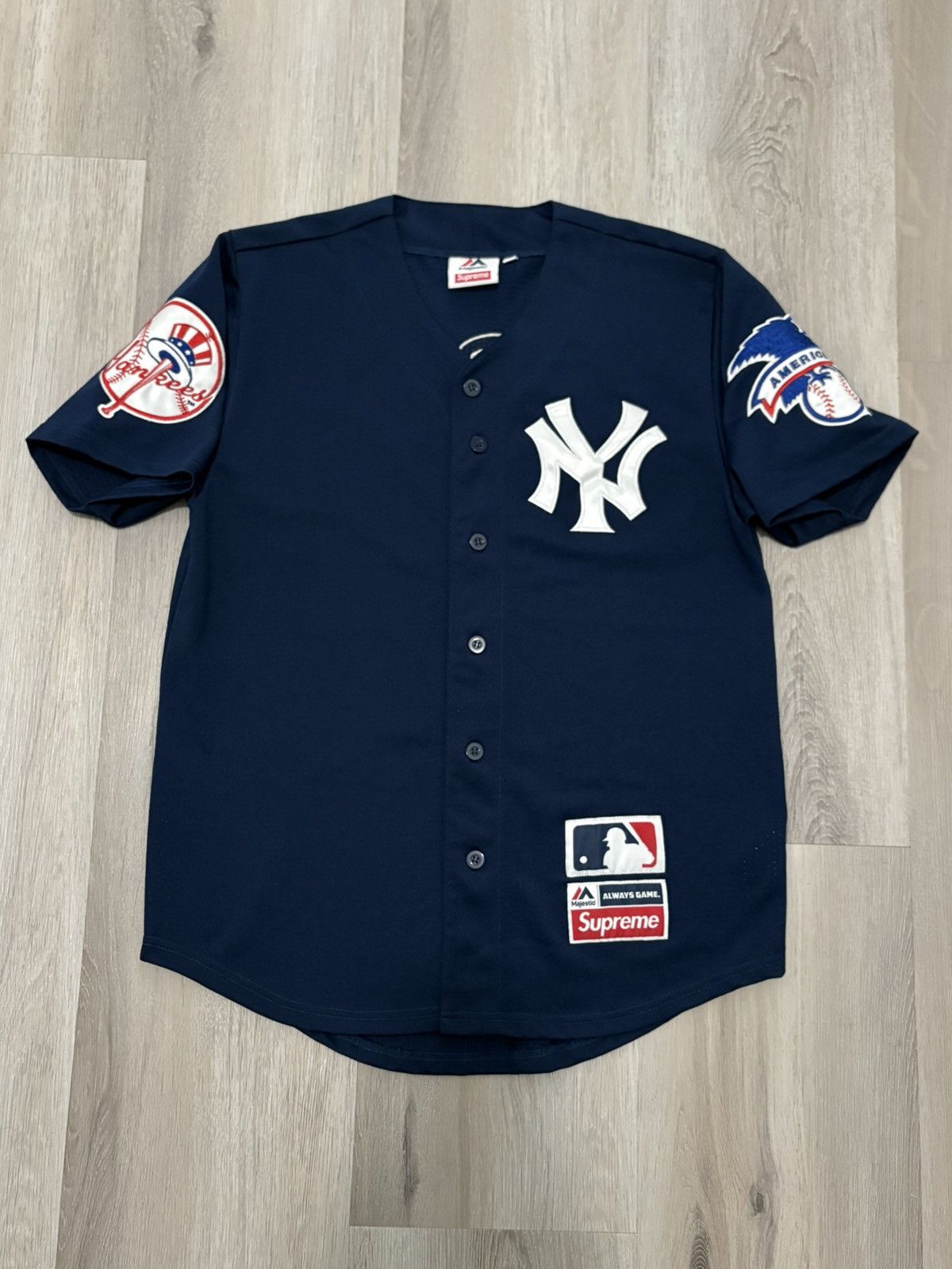 Supreme Supreme SS19 Corduroy Baseball Jersey | Grailed