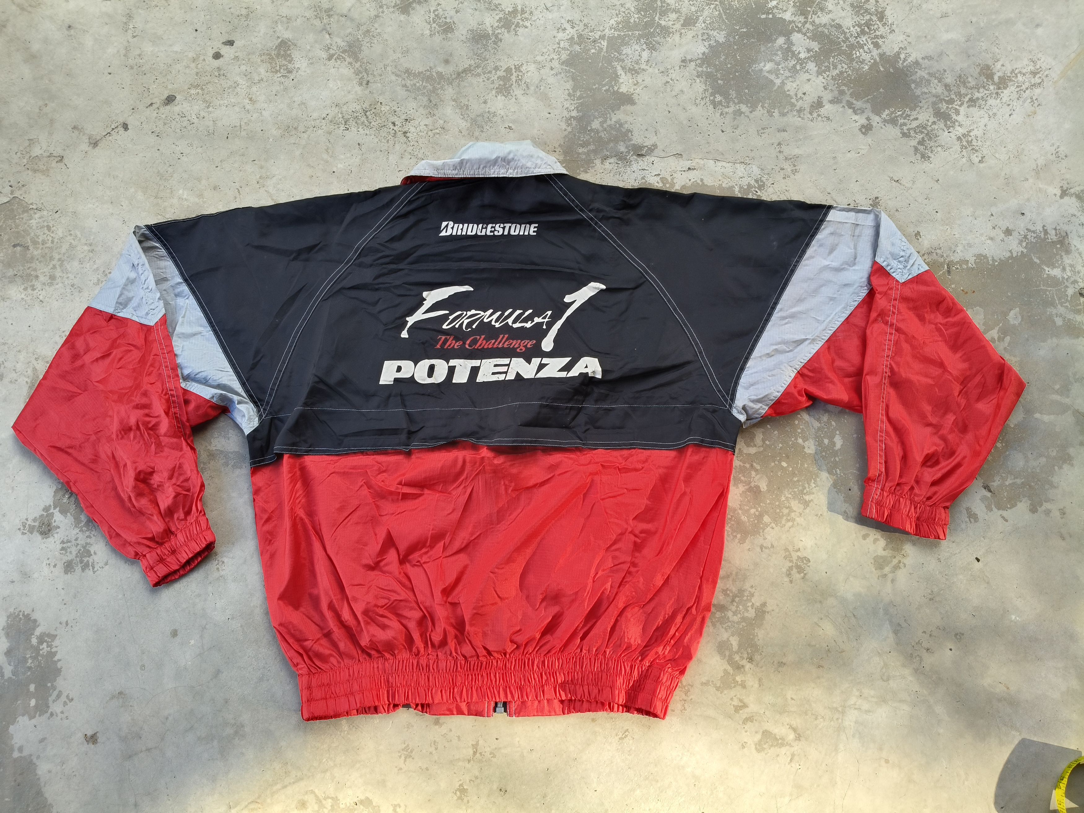 Japanese Brand Bridgestone Formula 1 Windbreaker Jacket Size US L / EU 52-54 / 3 - 4 Thumbnail