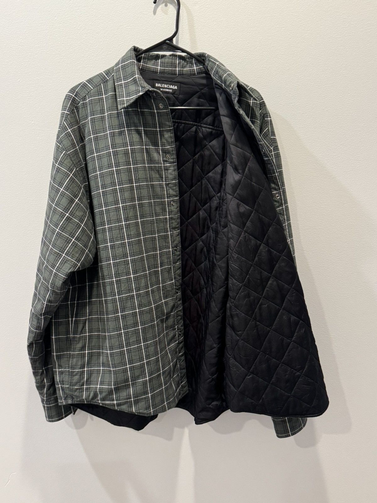Balenciaga Balenciaga Padded Shirt Size US L / EU 52-54 / 3 - 4 Thumbnail