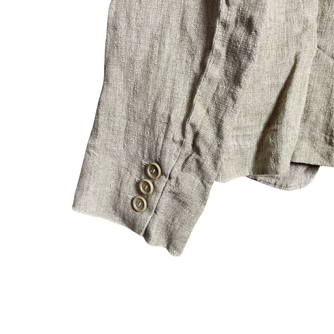 Max Mara Studio brown womens blazer vintage retro 90s y2k