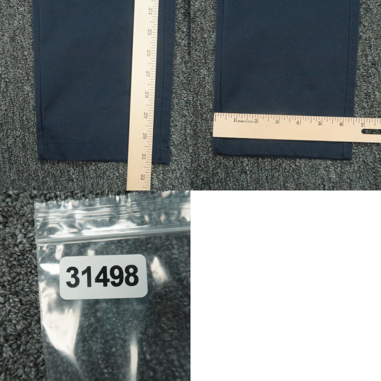 Rhone Rhone Pants Mens 30x32 Blue Chino Twill Performance Lightweight Travel Size US 30 / EU 46 - 8 Thumbnail