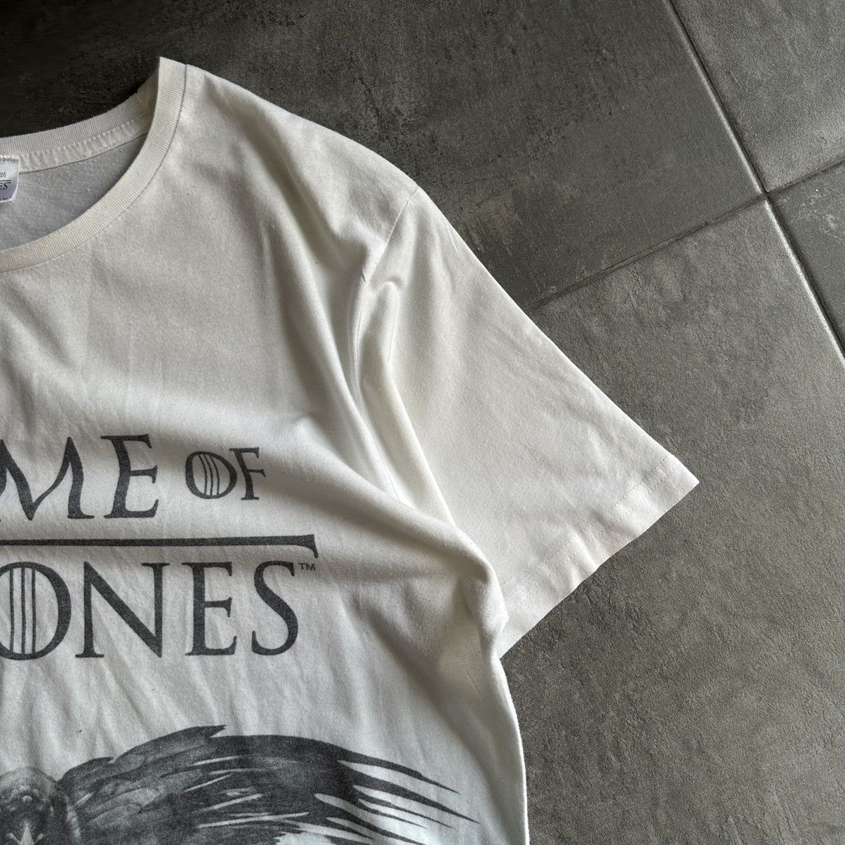 The Game × Vintage Vintage Game Of Thrones T-shirts Big Logo Y2K 00s Size US XL / EU 56 / 4 - 7 Thumbnail