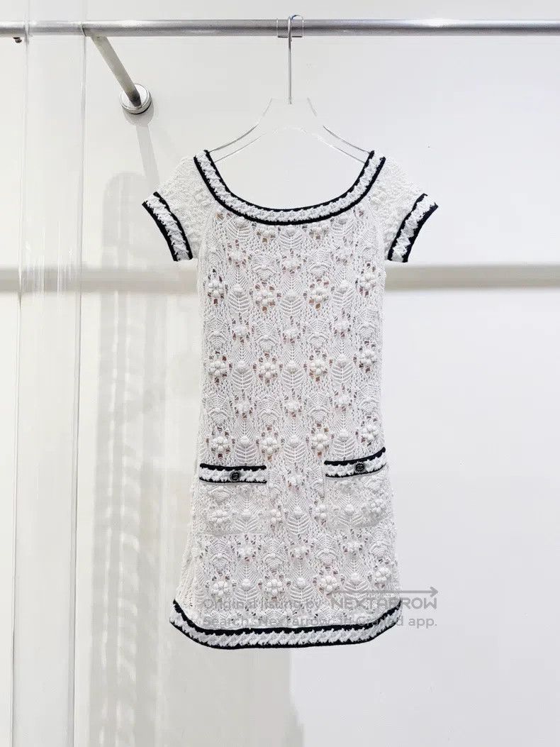 Chanel Chanel 22C knitted dress Size XXS / US 00 / IT 34 - 1 Thumbnail