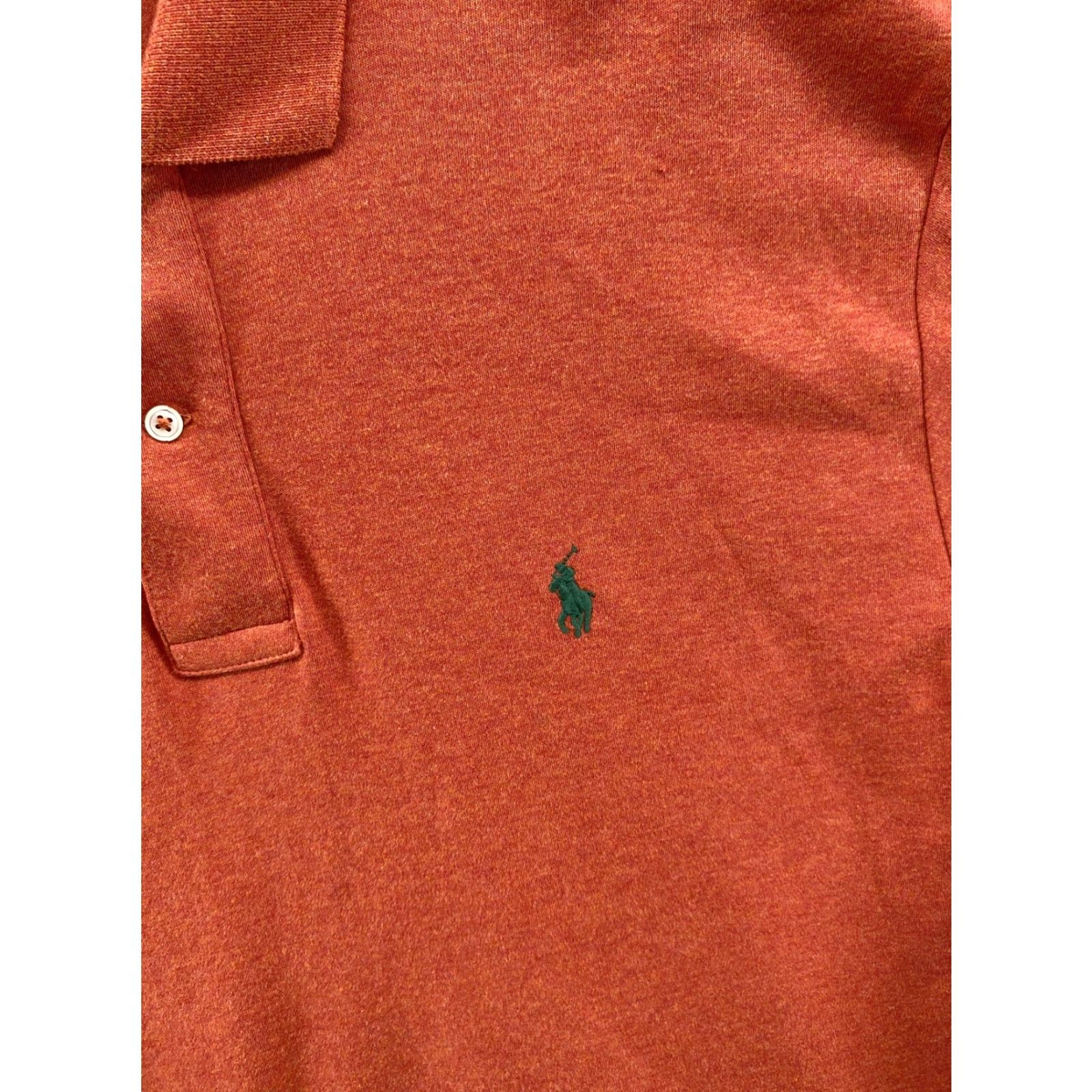 Polo Ralph Lauren Polo Ralph Lauren Polo Shirt Men’s Classic Short Sleeve Orange Green Pony Polo Shirt Size L Size US L / EU 52-54 / 3 - 2 Thumbnail