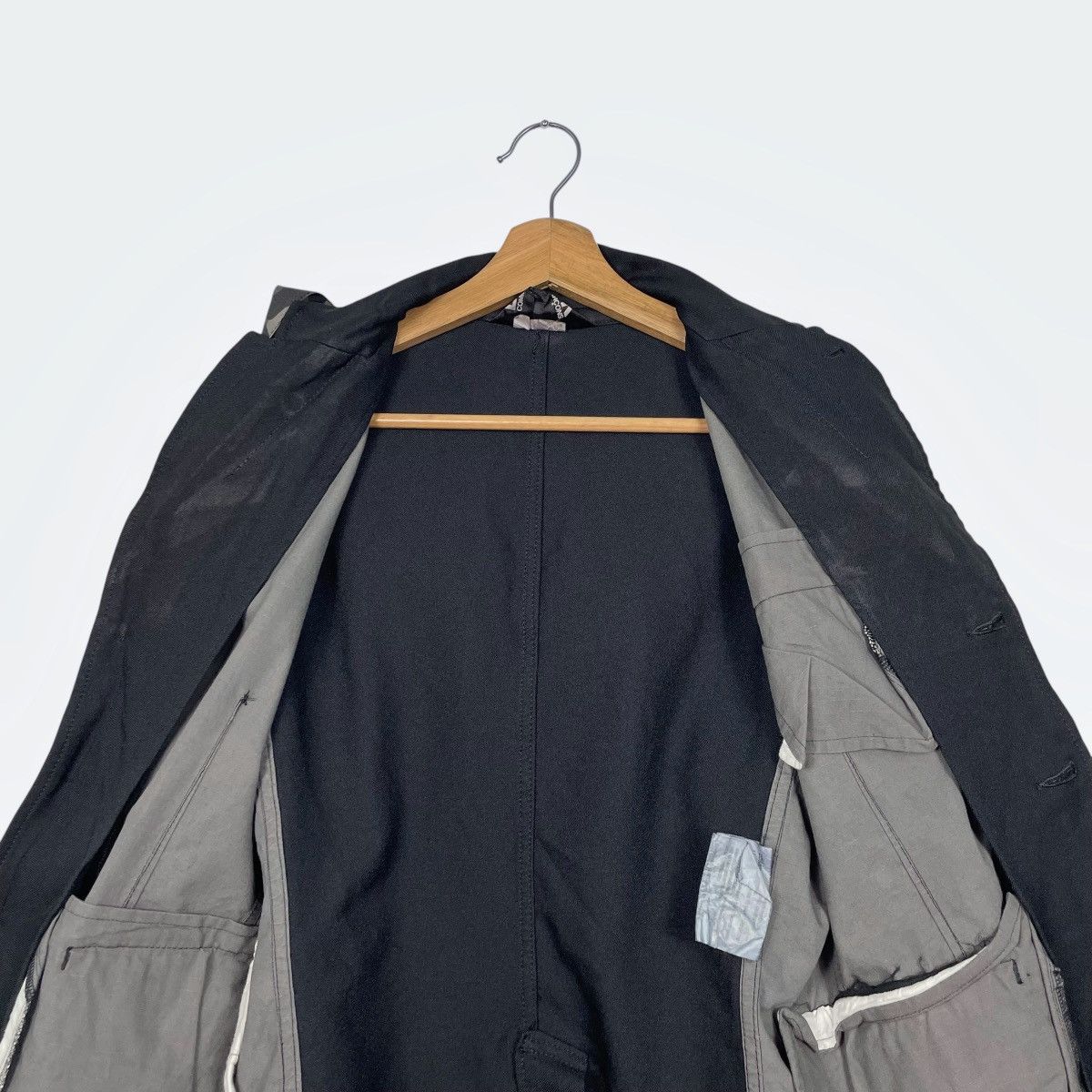 Comme des Garcons Black Comme Des Garcons Camo Double Layer Hooded Jacket Size US M / EU 48-50 / 2 - 13 Thumbnail