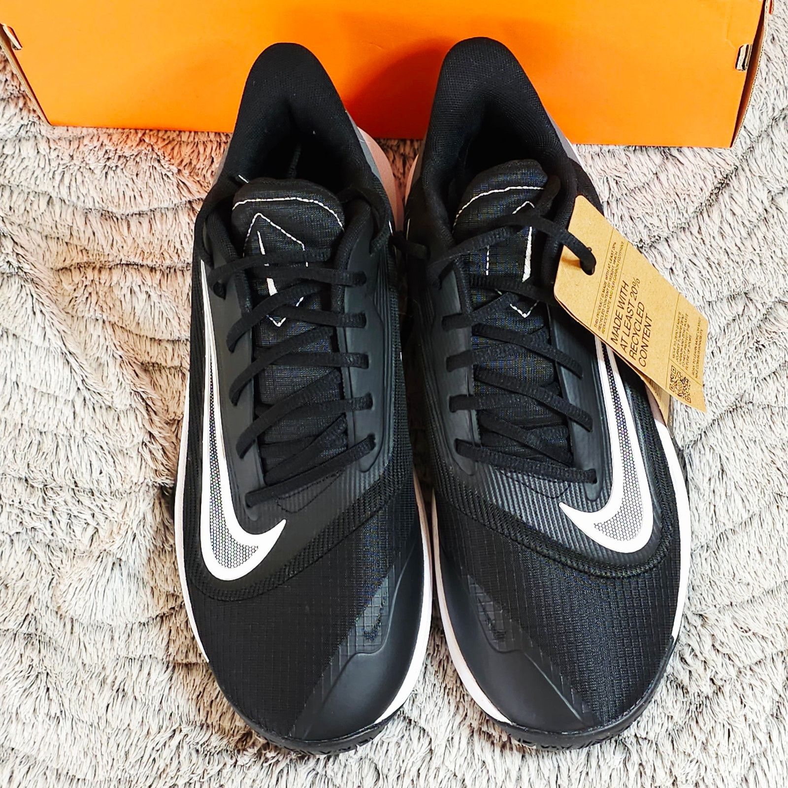 Nike NIB-Nike Precision 7 Sneakers - Black/White/Grey – Men’s 8.5 Size US 8.5 / EU 41-42 - 2 Thumbnail