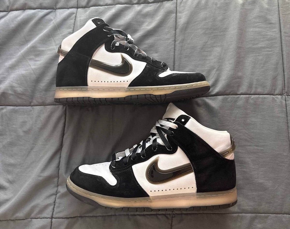 Slam Jam Slam Jam x Nike Dunk High Black Size 12 Size US 12 / EU 45 - 1 Thumbnail