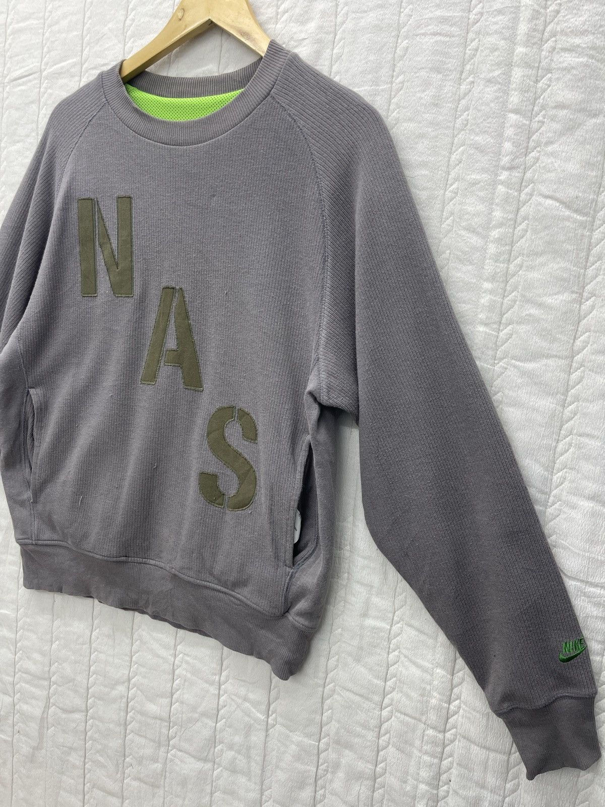 Japanese Brand × Nike RARE🔥NIKE AIR SOLE REVERSIBLE SWEATSHIRT Size US M / EU 48-50 / 2 - 4 Thumbnail
