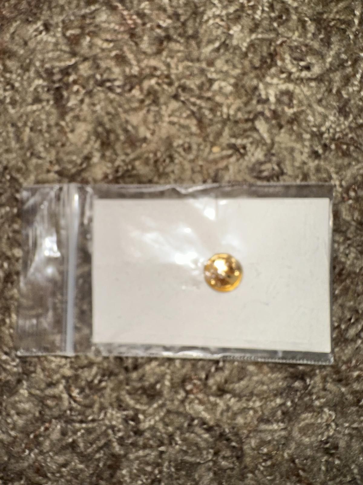 Nike Nike Metallic Gold Swoosh Logo Pin Size ONE SIZE - 2 Thumbnail