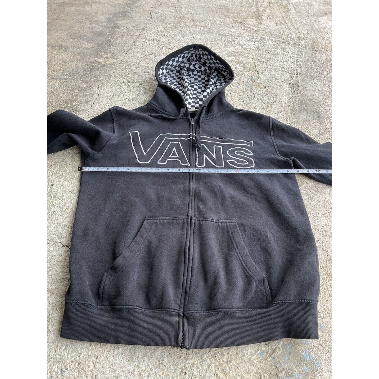Vans Vintage Y2K Vans Full Zip Hoodie Spell Out Logo Small Size US S / EU 44-46 / 1 - 14 Thumbnail