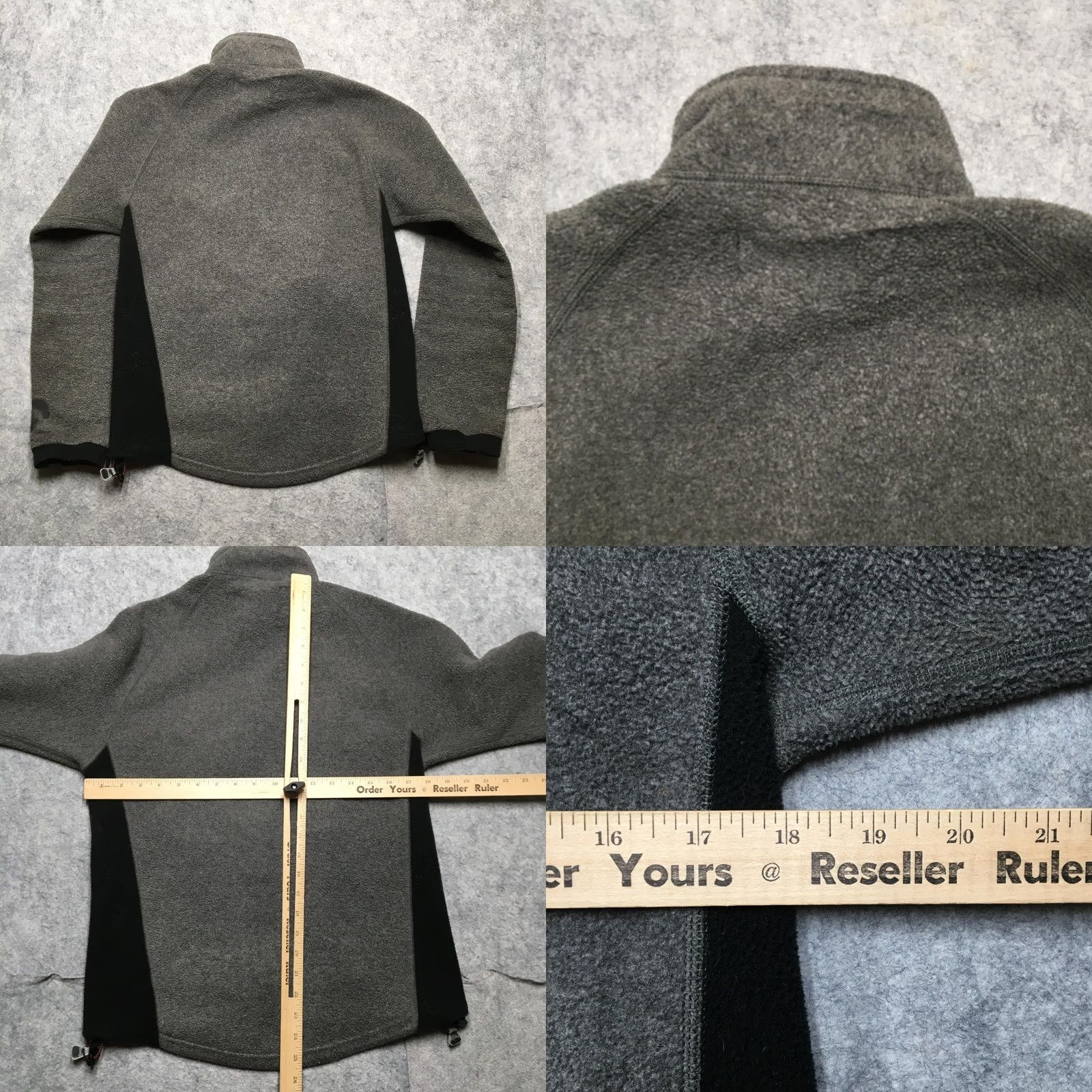 Polo Ralph Lauren VINTAGE Polo Ralph Lauren RLX Polo Sport Jacket Mens XS Gray Fleece Full Zip USA Pockets Size US XS / EU 42 / 0 - 8 Thumbnail