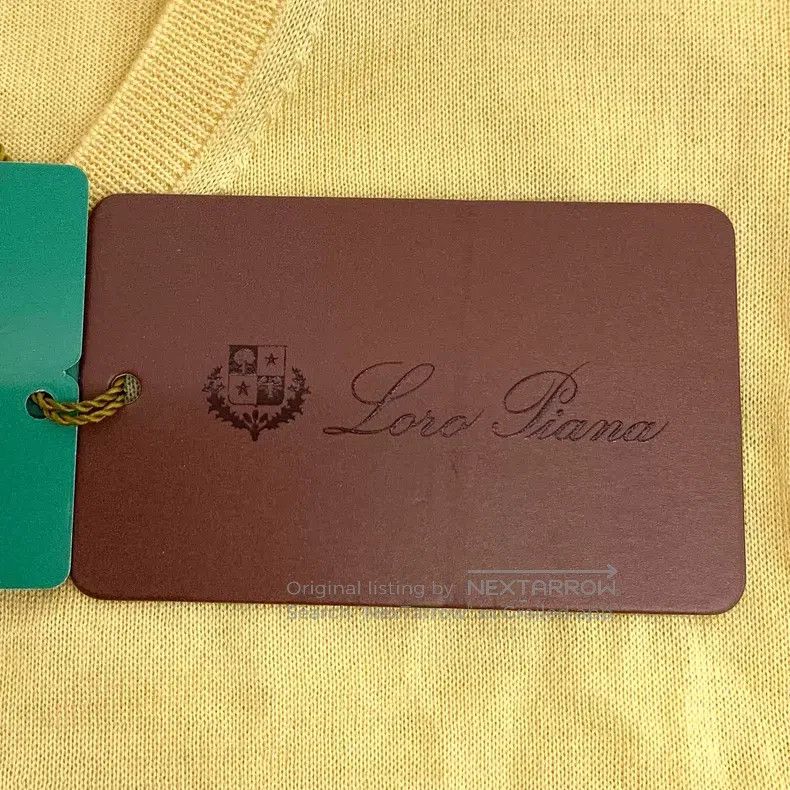 Loro Piana Loro Piana Yellow cashmere collar single-breasted long-sle Size XS / US 0-2 / IT 36-38 - 6 Thumbnail